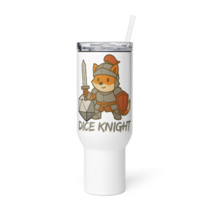 Dice Knight - Reisebecher mit Griff | 739 ml (25 oz) | 1.183 ml (40 oz)