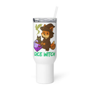 Dice Witch - Reisebecher mit Griff | 739 ml (25 oz) | 1.183 ml (40 oz)