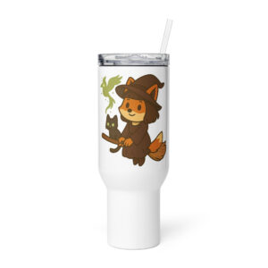 Fox Witch - Reisebecher mit Griff | 739 ml (25 oz) | 1.183 ml (40 oz)