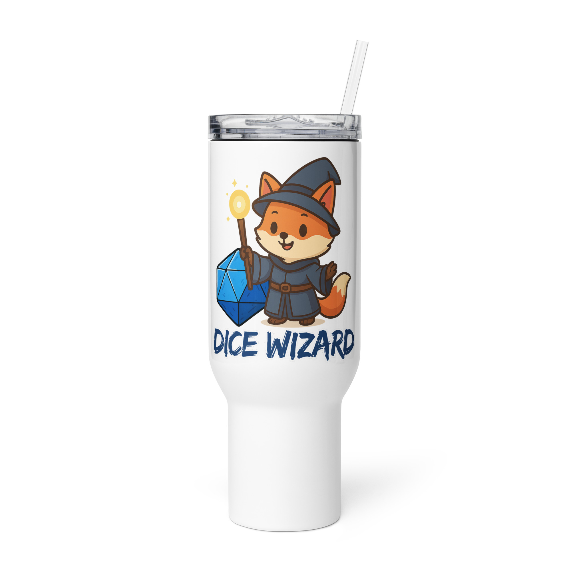 Dice Wizard - Reisebecher mit Griff | 739 ml (25 oz) | 1.183 ml (40 oz)
