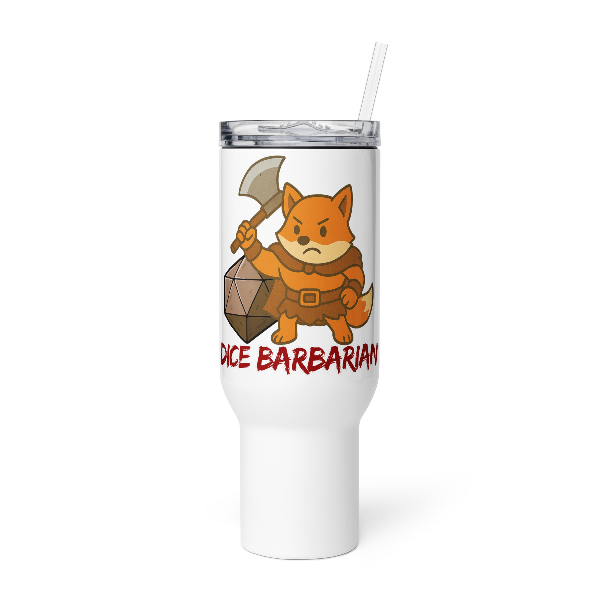 Dice Barbarian - Reisebecher mit Griff | 739 ml (25 oz) | 1.183 ml (40 oz)