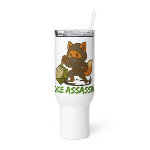 Dice Assassin - Reisebecher mit Griff | 739 ml (25 oz) | 1.183 ml (40 oz)