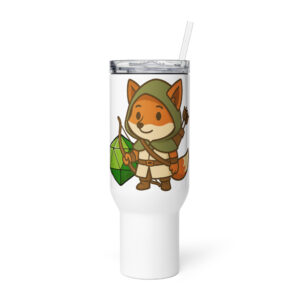 Dicefox Ranger - Reisebecher mit Griff | 739 ml (25 oz) | 1.183 ml (40 oz)