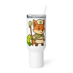 Dicefox Cleric - Reisebecher mit Griff | 739 ml (25 oz) | 1.183 ml (40 oz)