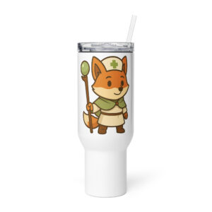 Fox Cleric - Reisebecher mit Griff | 739 ml (25 oz) | 1.183 ml (40 oz)