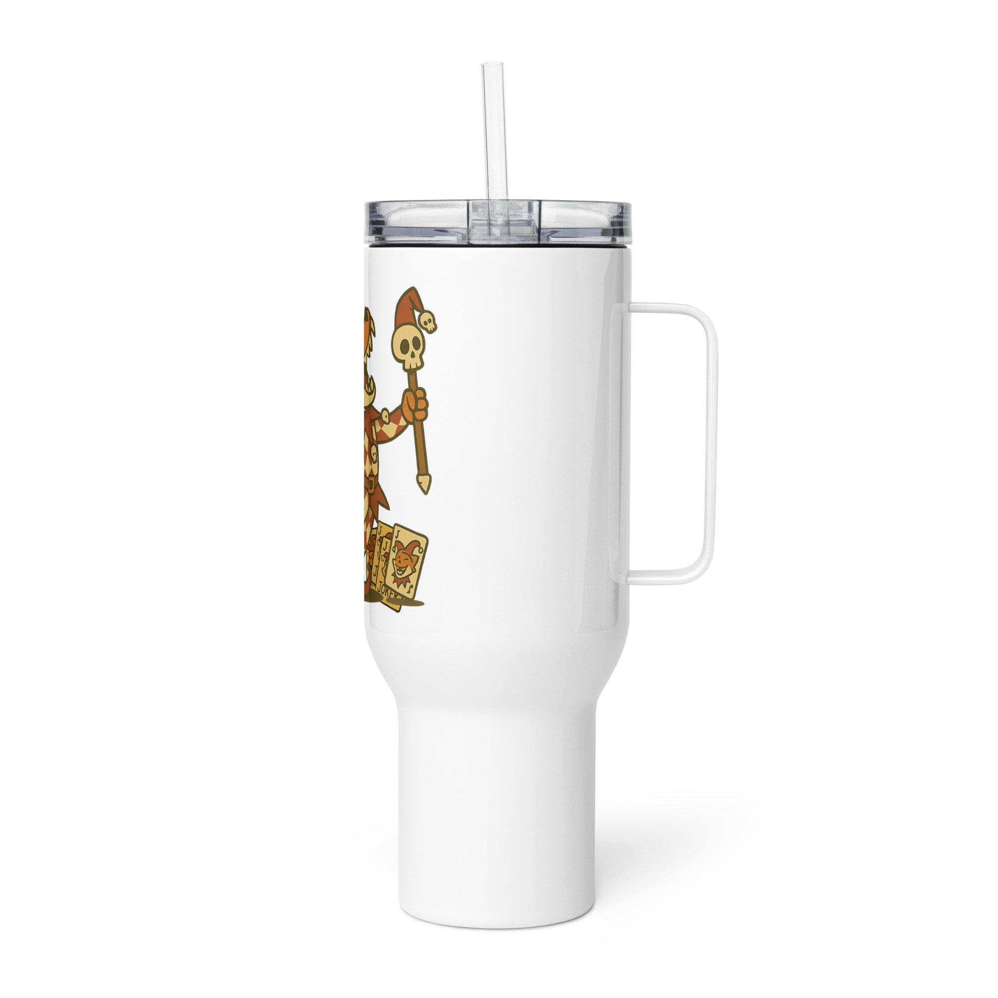 Dicefox Trickser - Reisebecher mit Griff | 739 ml (25 oz) | 1.183 ml (40 oz) – Bild 5
