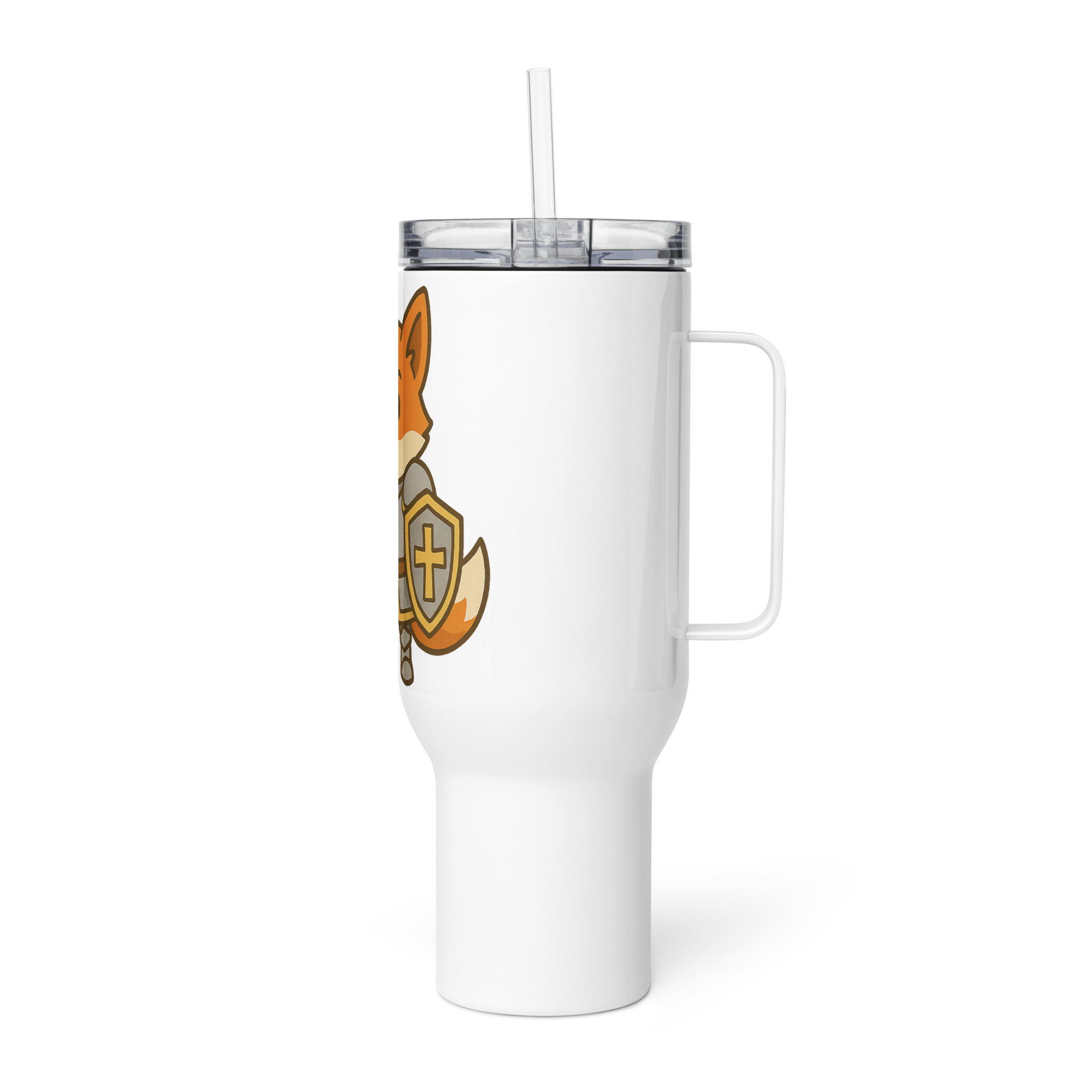 Dicefox Paladin - Reisebecher mit Griff | 739 ml (25 oz) | 1.183 ml (40 oz) – Bild 5