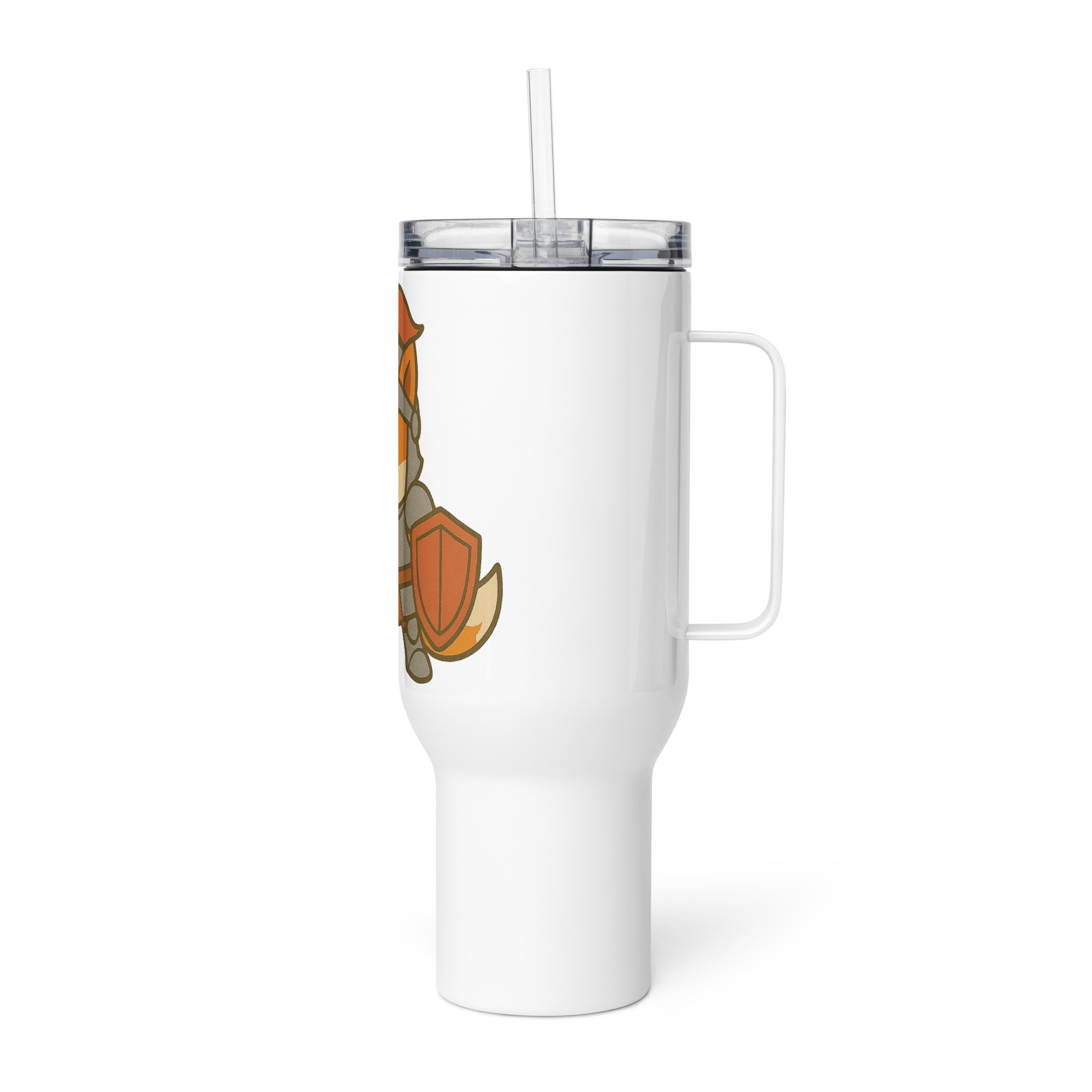 Dicefox Knight - Reisebecher mit Griff | 739 ml (25 oz) | 1.183 ml (40 oz) – Bild 5