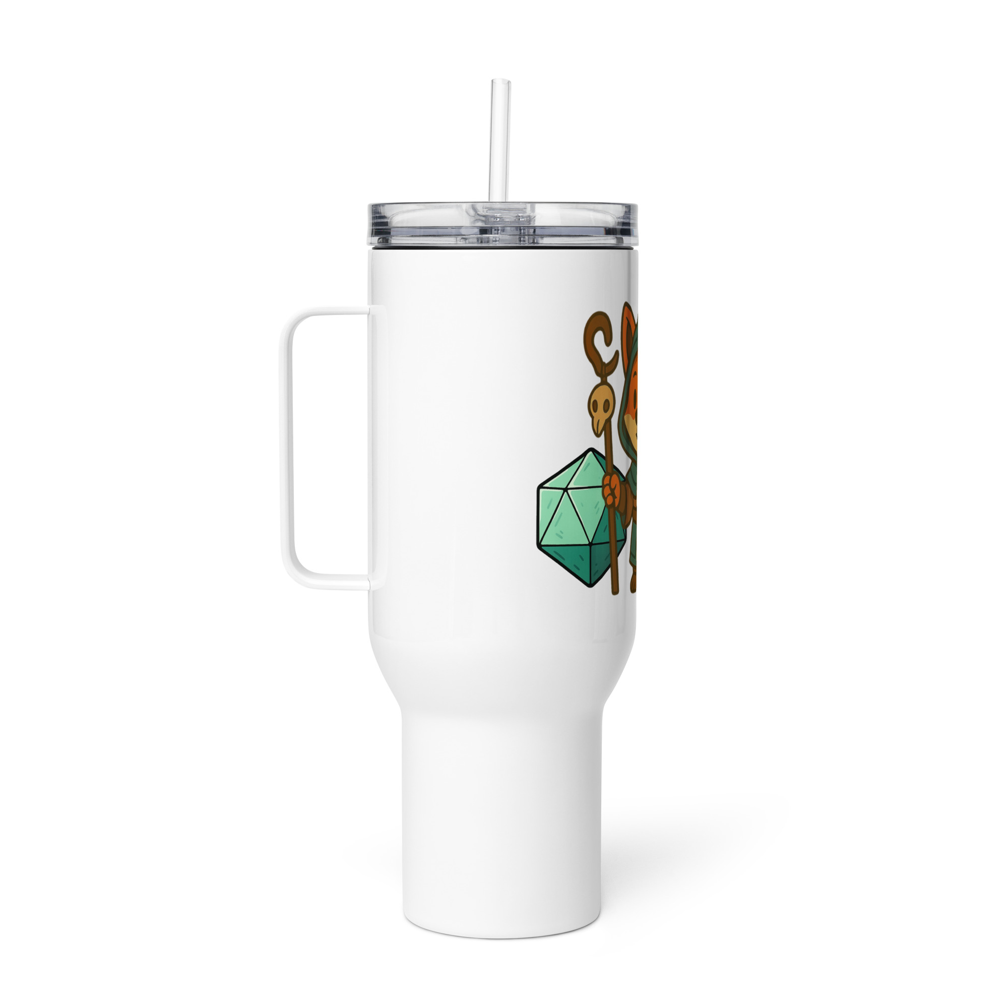 Dicefox Shaman - Reisebecher mit Griff | 739 ml (25 oz) | 1.183 ml (40 oz) – Bild 6