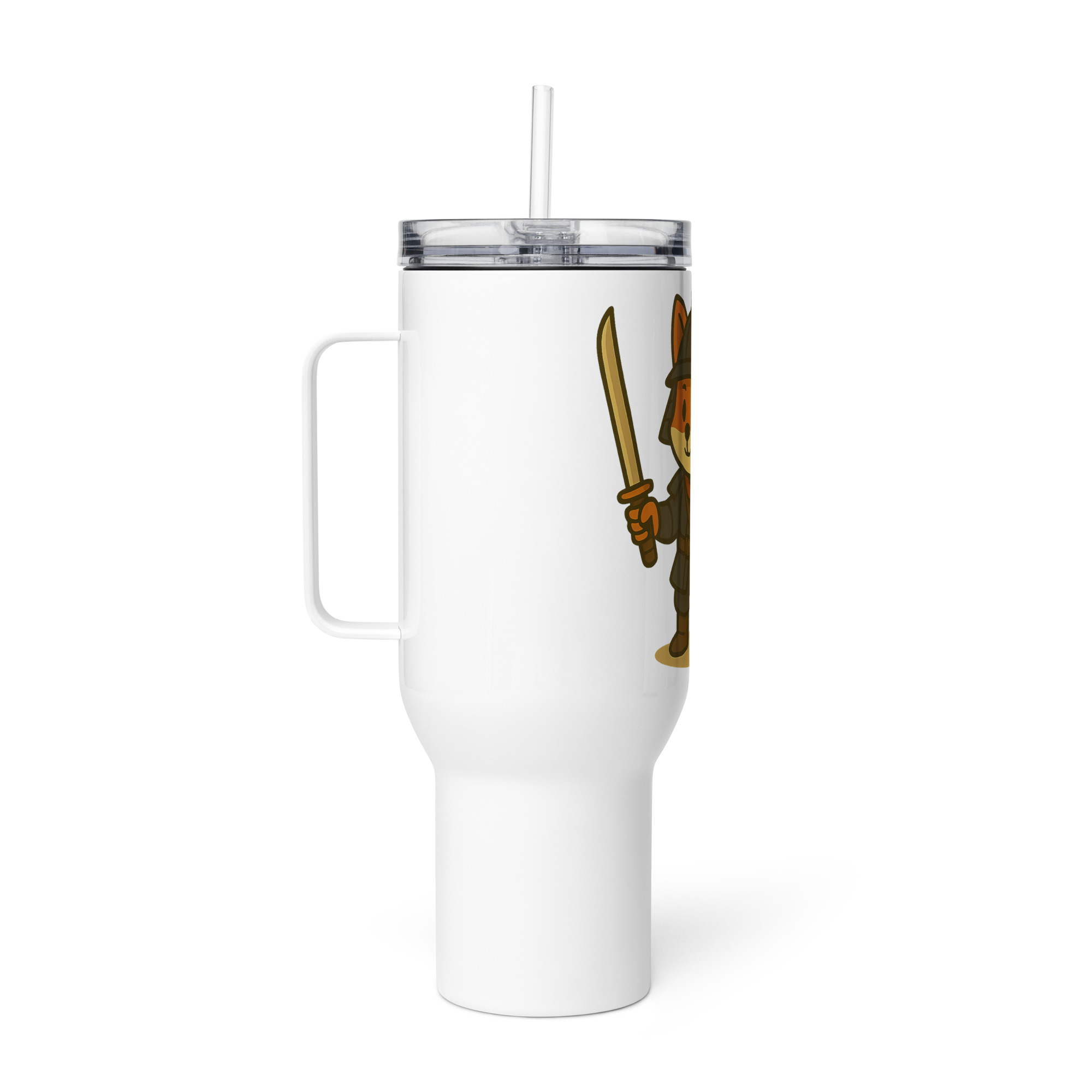 Fox Samurai - Reisebecher mit Griff | 739 ml (25 oz) | 1.183 ml (40 oz) – Bild 6