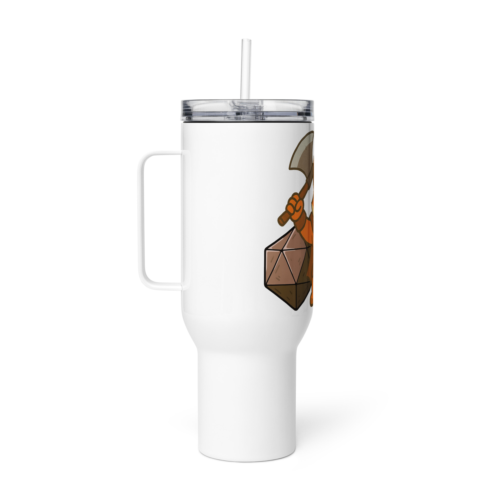 Dicefox Barbarian - Reisebecher mit Griff | 739 ml (25 oz) | 1.183 ml (40 oz) – Bild 6