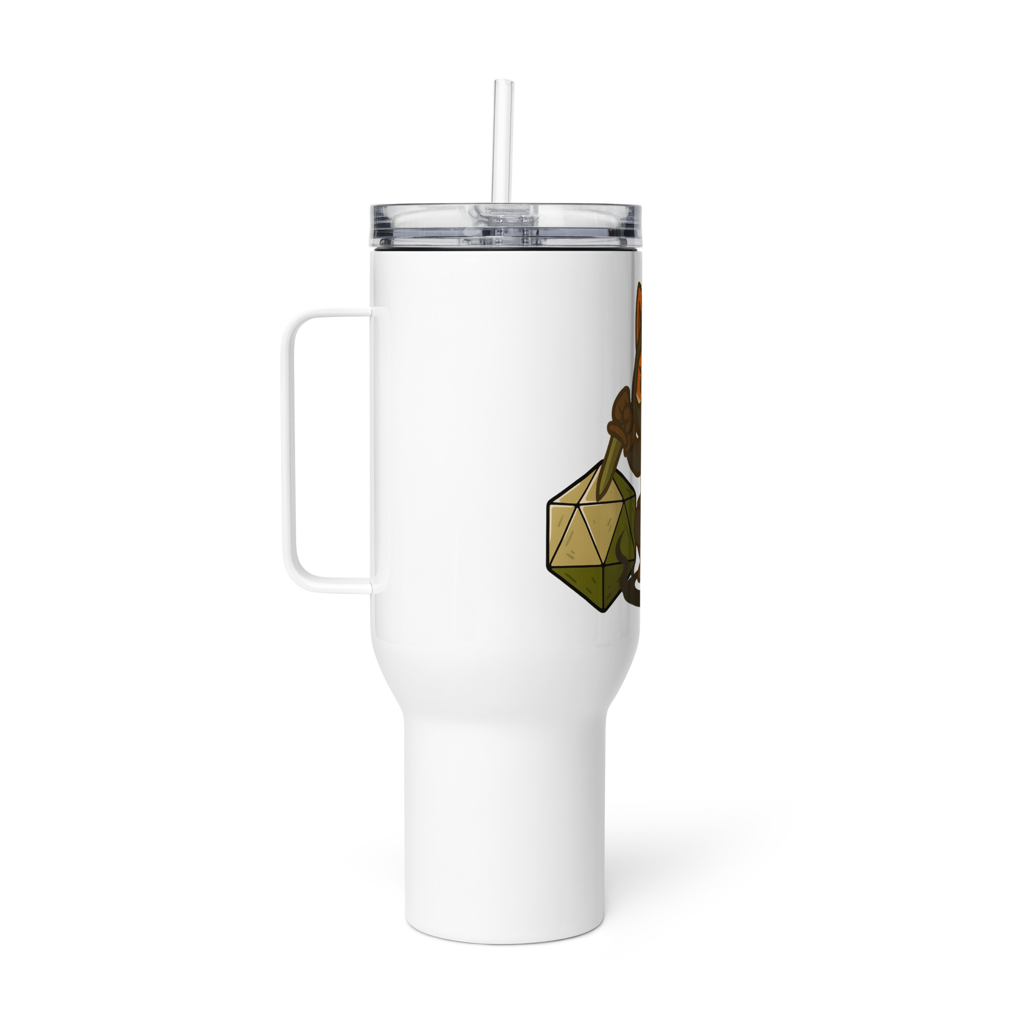 Dicefox Assassin - Reisebecher mit Griff | 739 ml (25 oz) | 1.183 ml (40 oz) – Bild 6