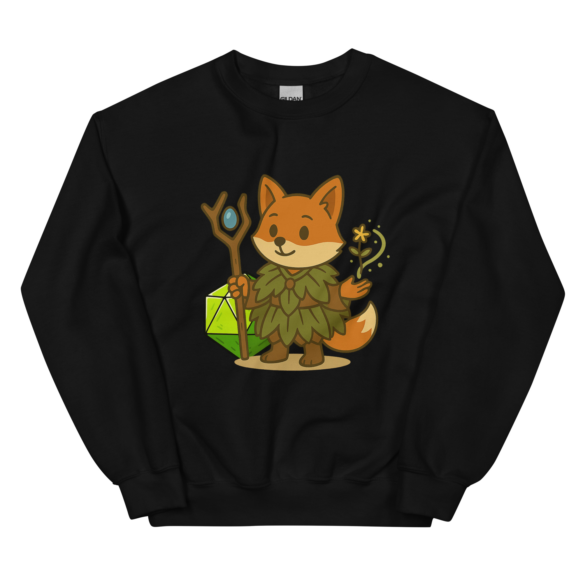 Dicefox Druid - DTF-Unisex-Pullover