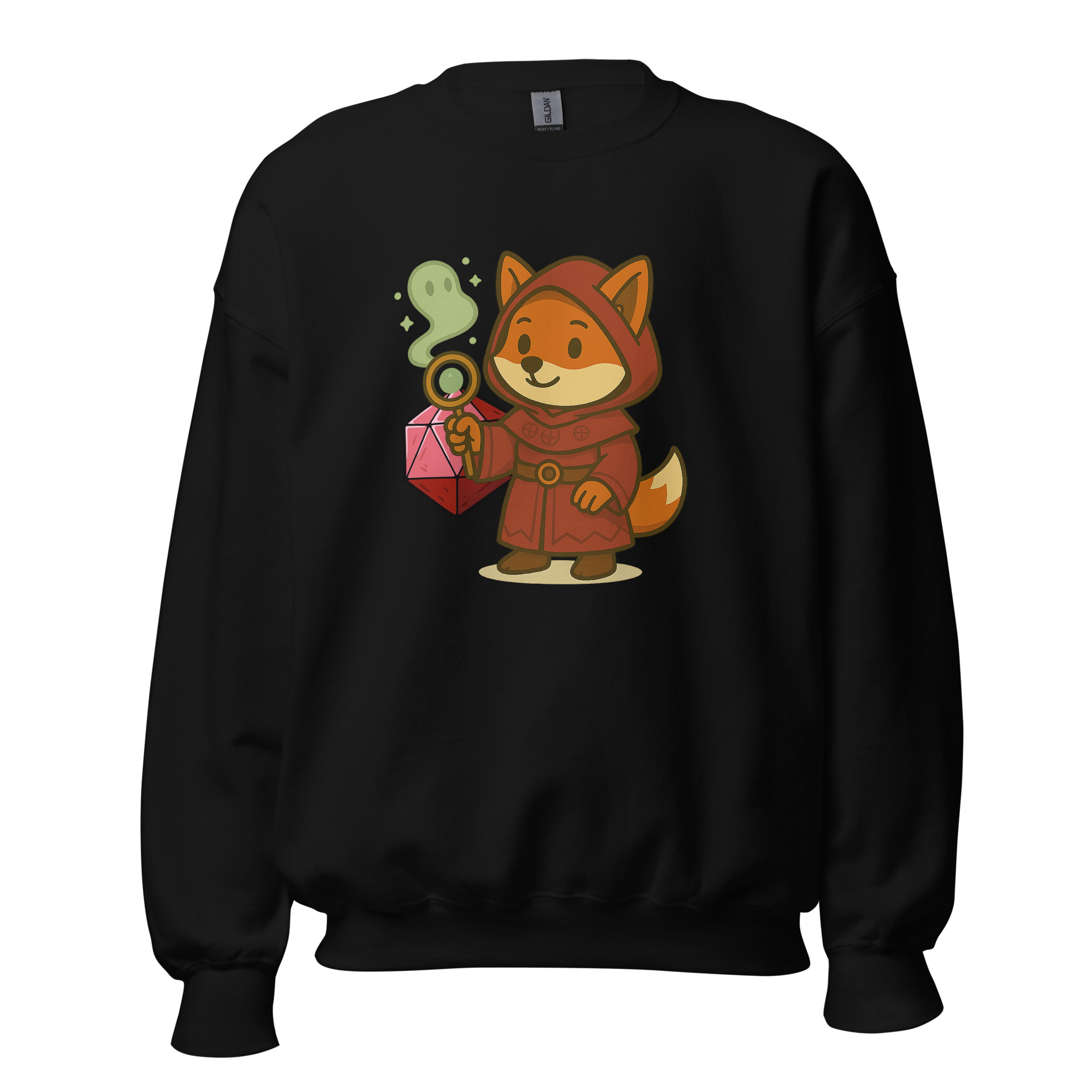 Dicefox Sorcerer - DTF-Unisex-Pullover
