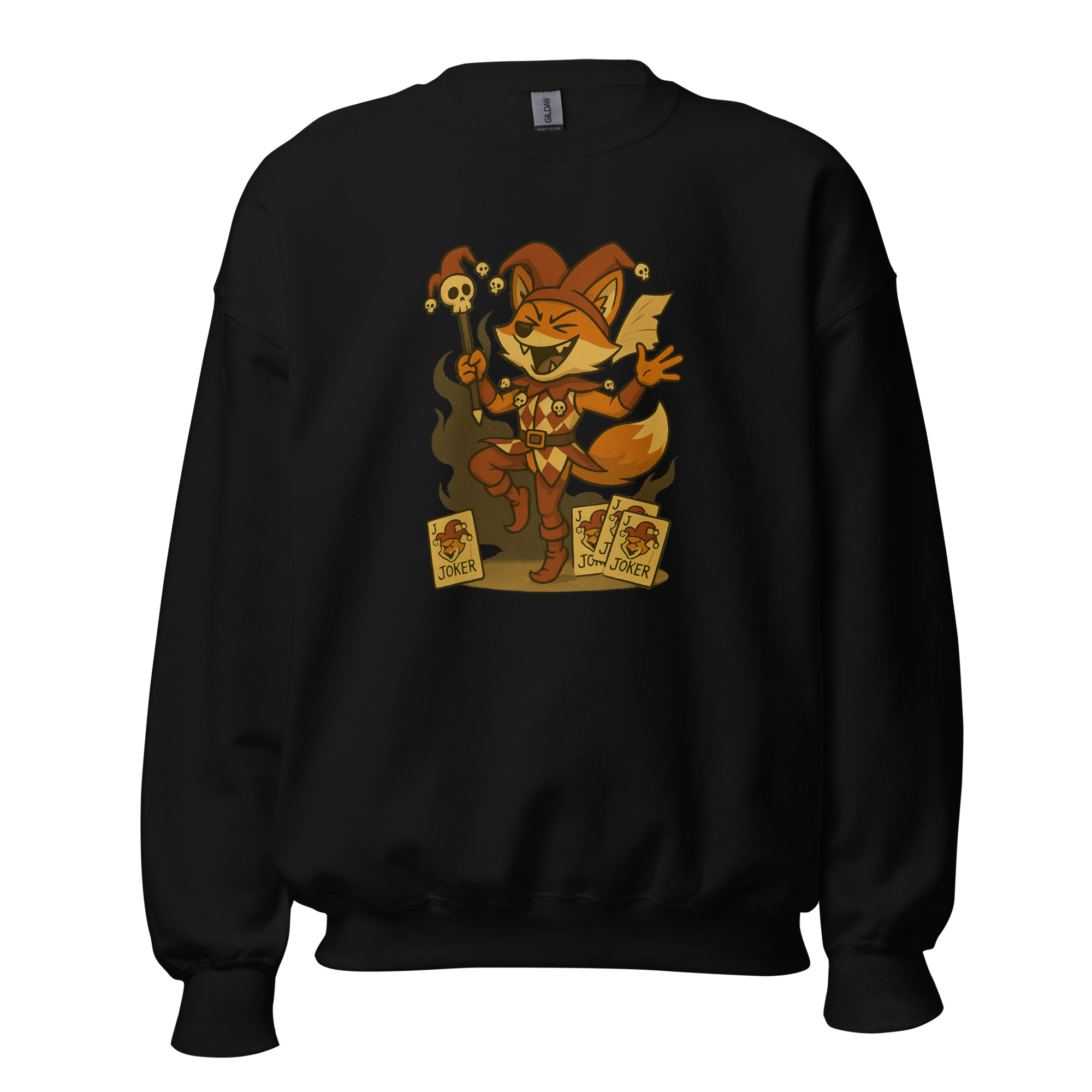Fox Jester - DTF-Unisex-Pullover