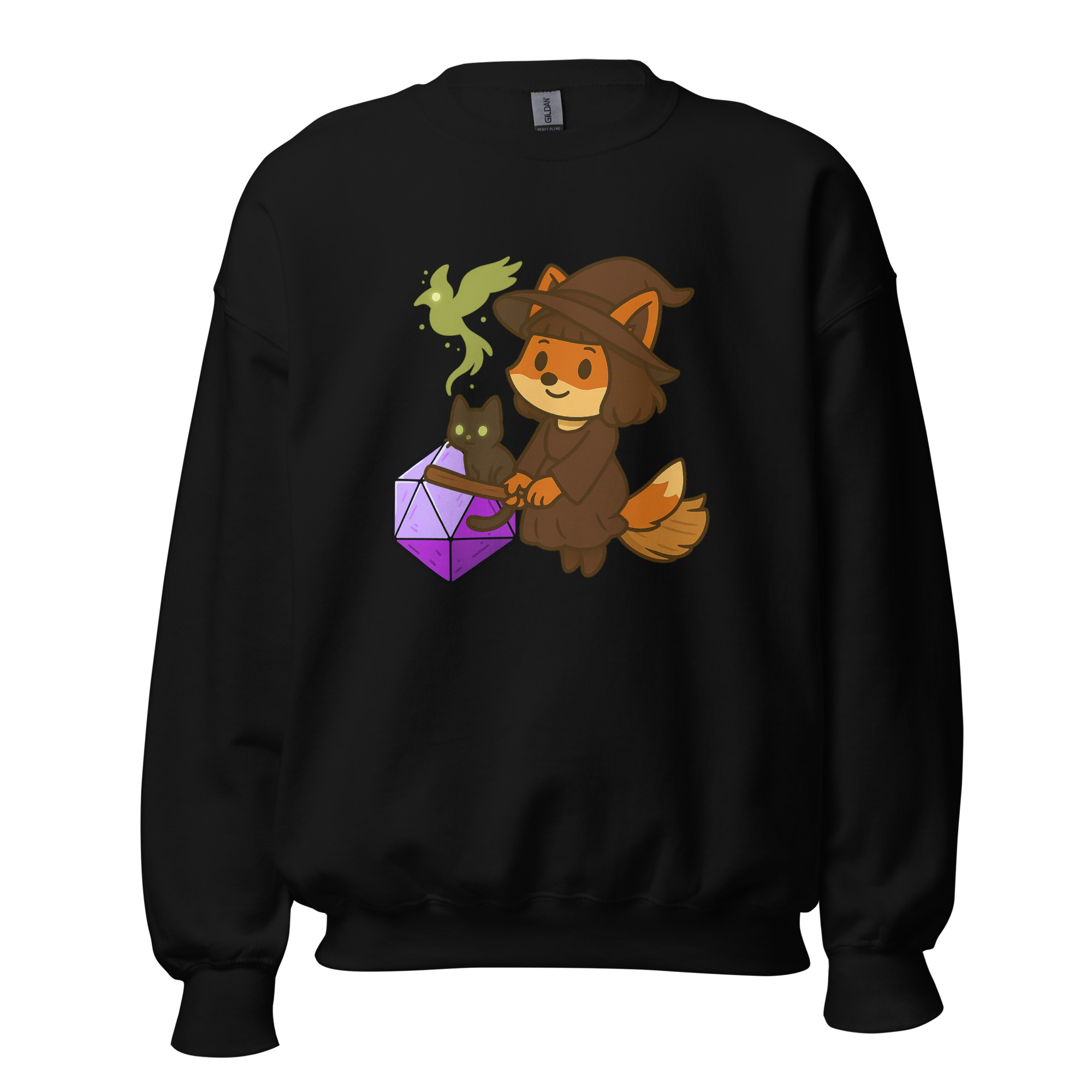 Dicefox Witch - DTF-Unisex-Pullover