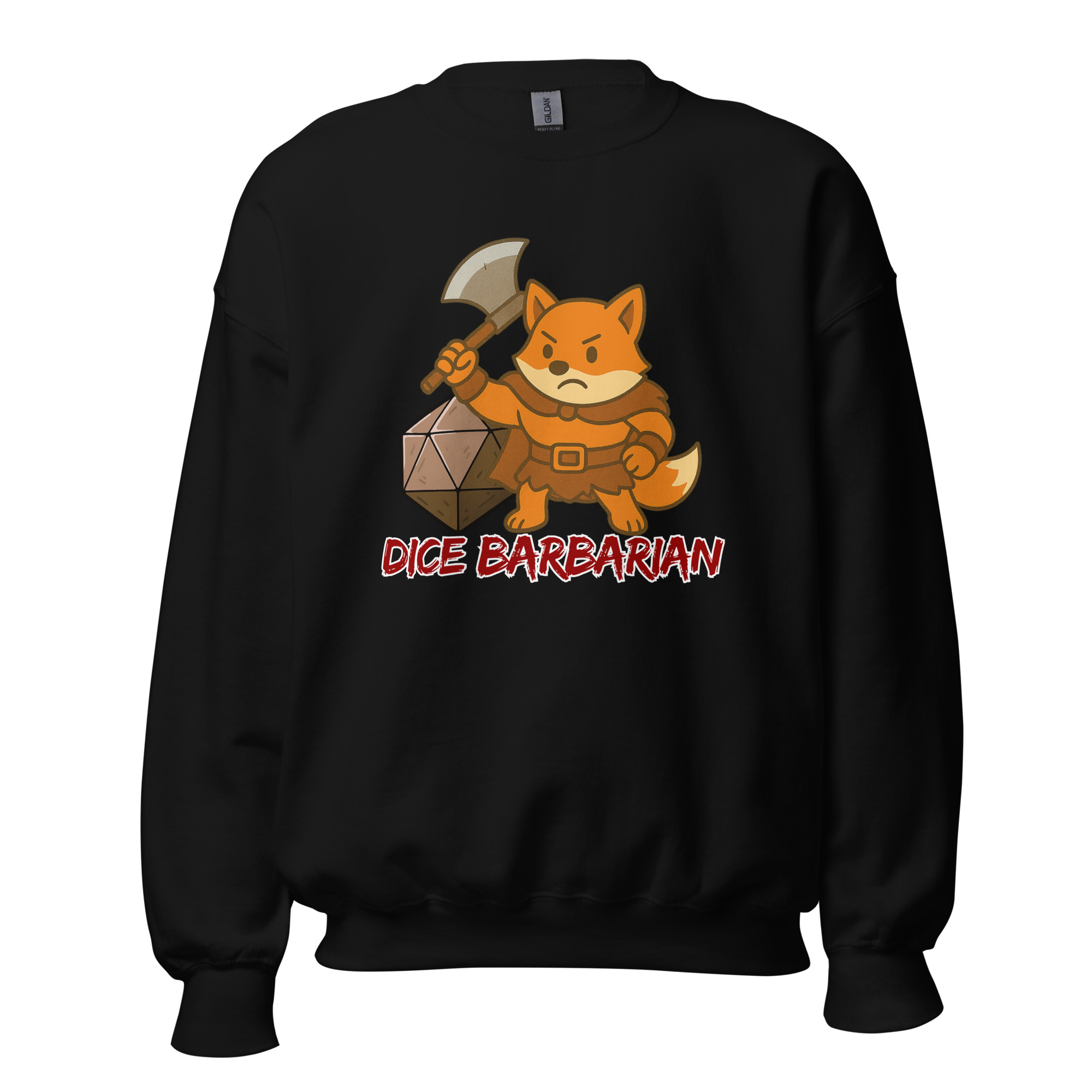 Dice Barbarian - DTF-Unisex-Pullover