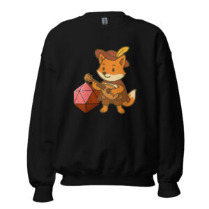 Dicefox Bard - DTF-Unisex-Pullover