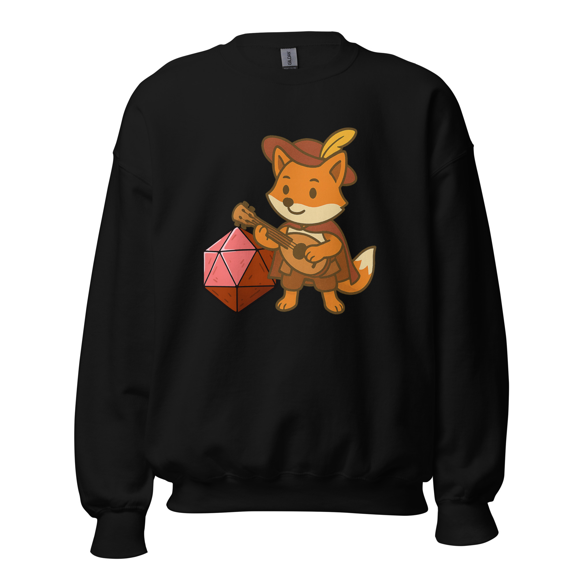 Dicefox Bard - DTF-Unisex-Pullover