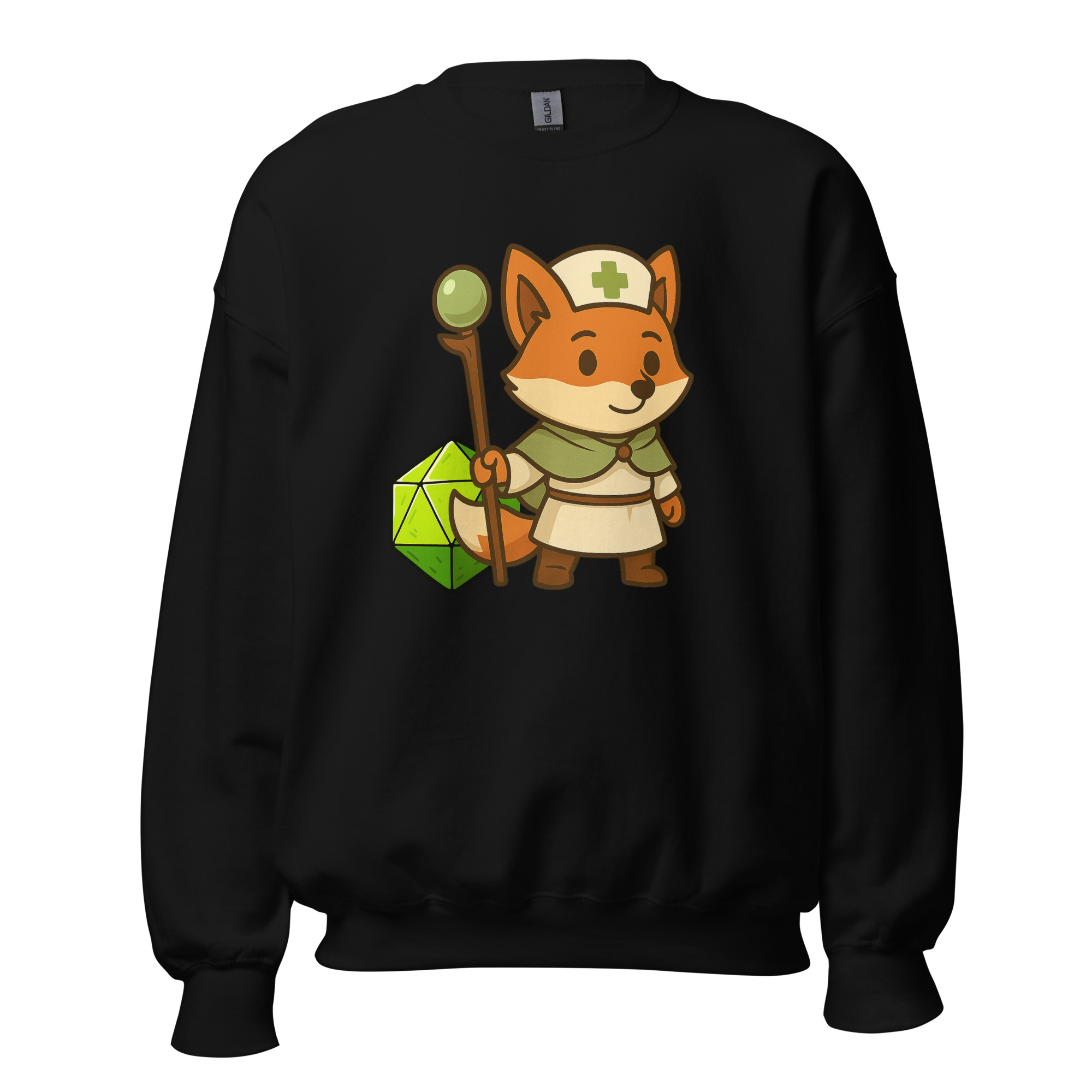 Dicefox Cleric - DTF-Unisex-Pullover