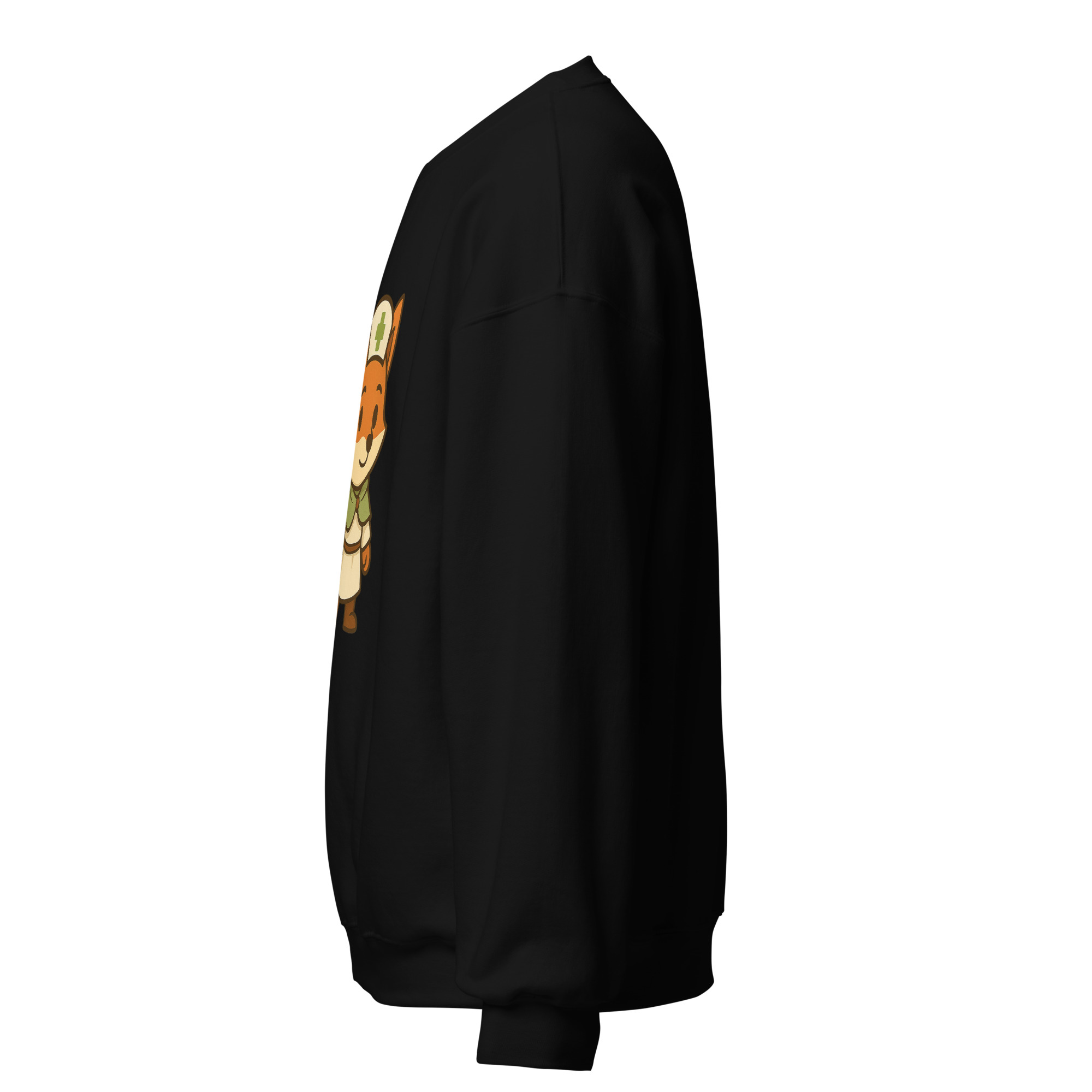 Fox Cleric - DTF-Unisex-Pullover – Bild 4