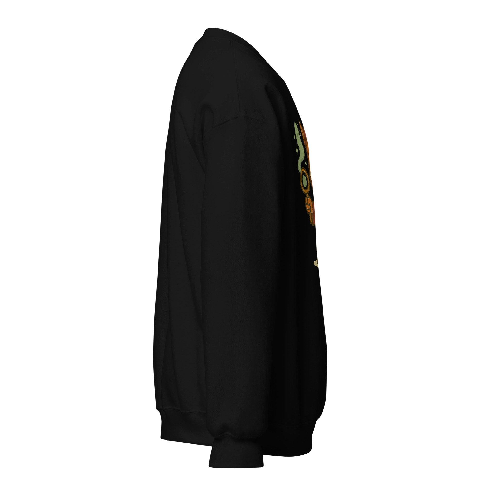 Fox Sorcerer - DTF-Unisex-Pullover – Bild 5
