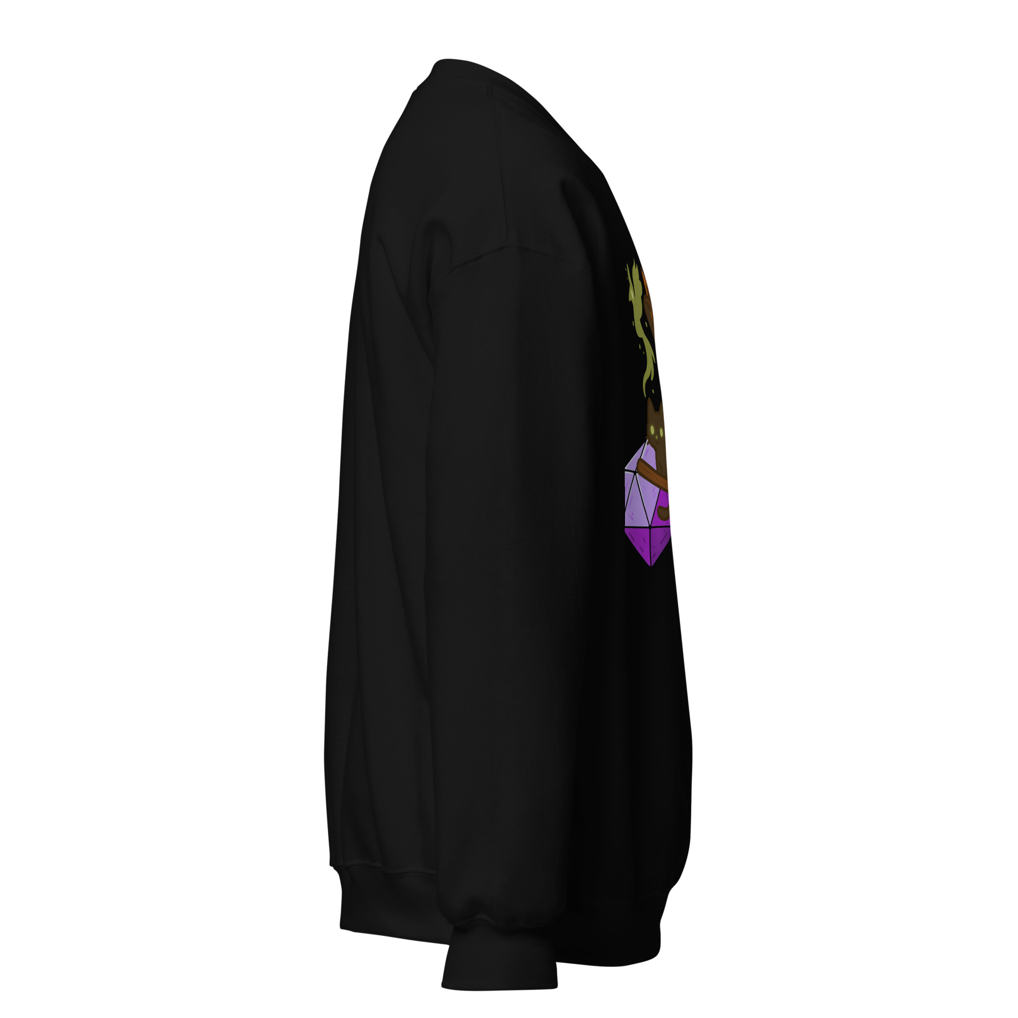 Dicefox Witch - DTF-Unisex-Pullover – Bild 5