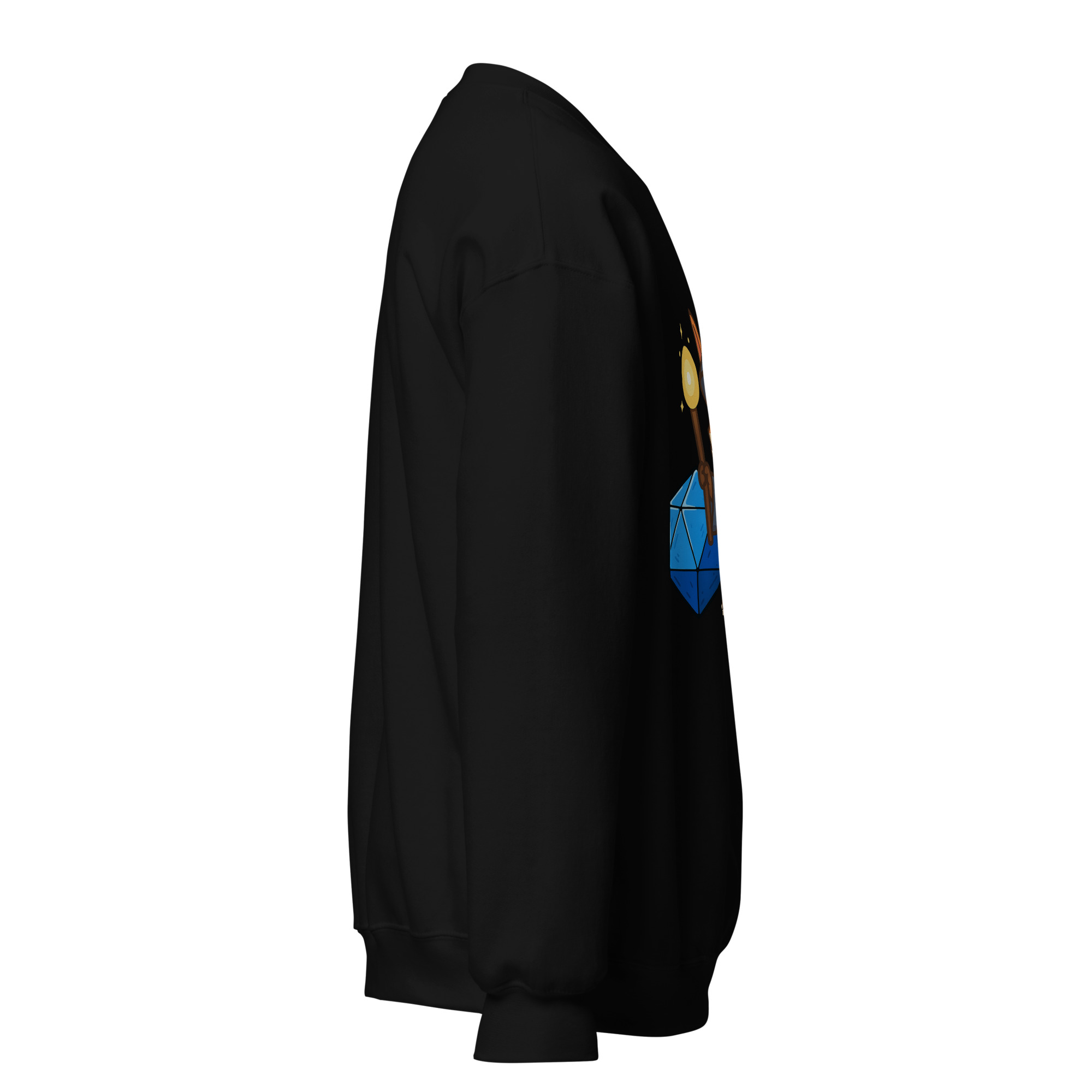 Dicefox Wizard - DTF-Unisex-Pullover – Bild 5