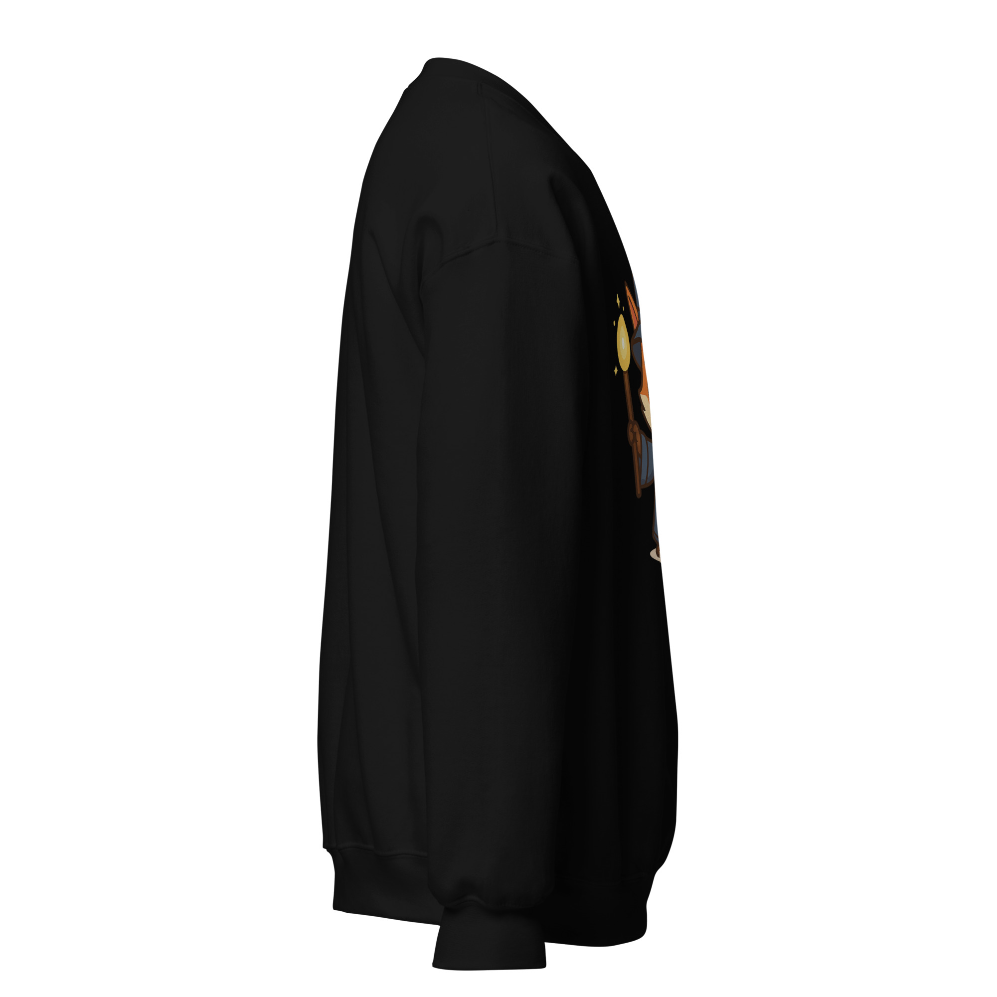 Fox Wizard - DTF-Unisex-Pullover – Bild 5