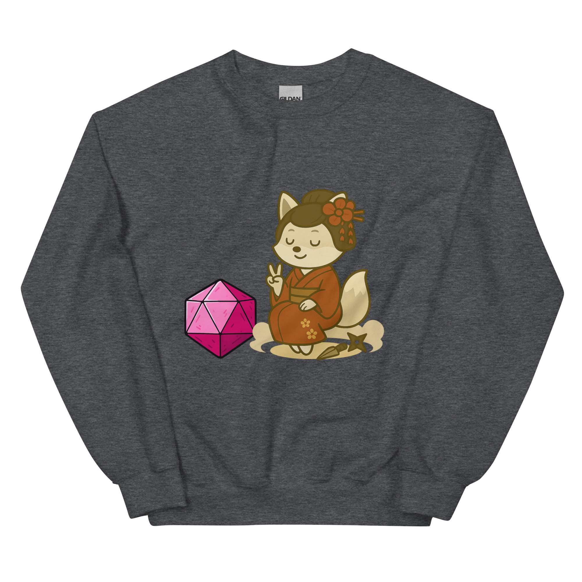 Dicefox Konoishi - DTF-Unisex-Pullover – Bild 11
