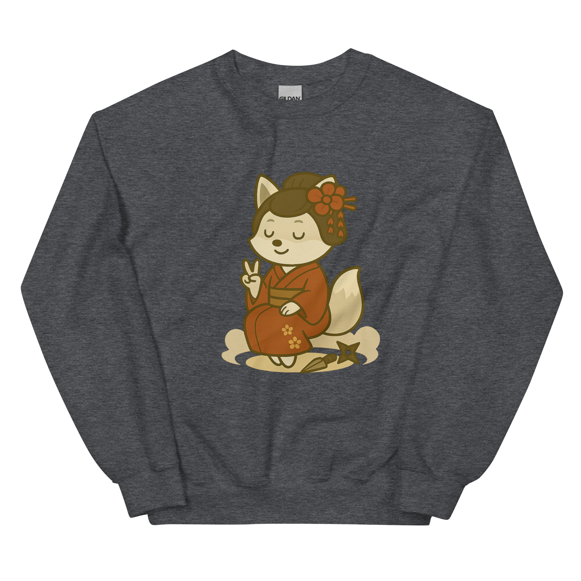 Fox Kunoishi - DTF-Unisex-Pullover – Bild 11