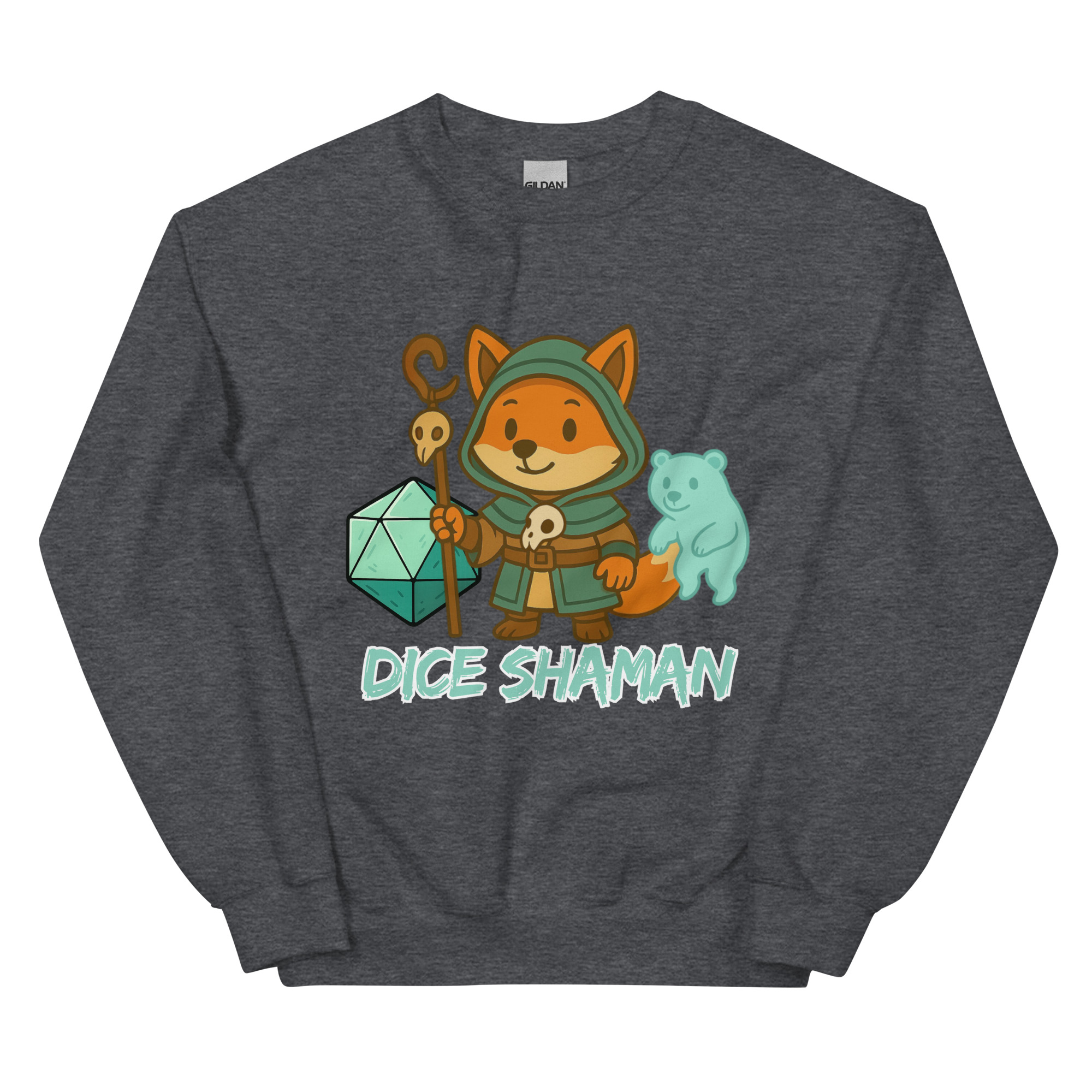 Dice Shaman - DTF-Unisex-Pullover – Bild 11