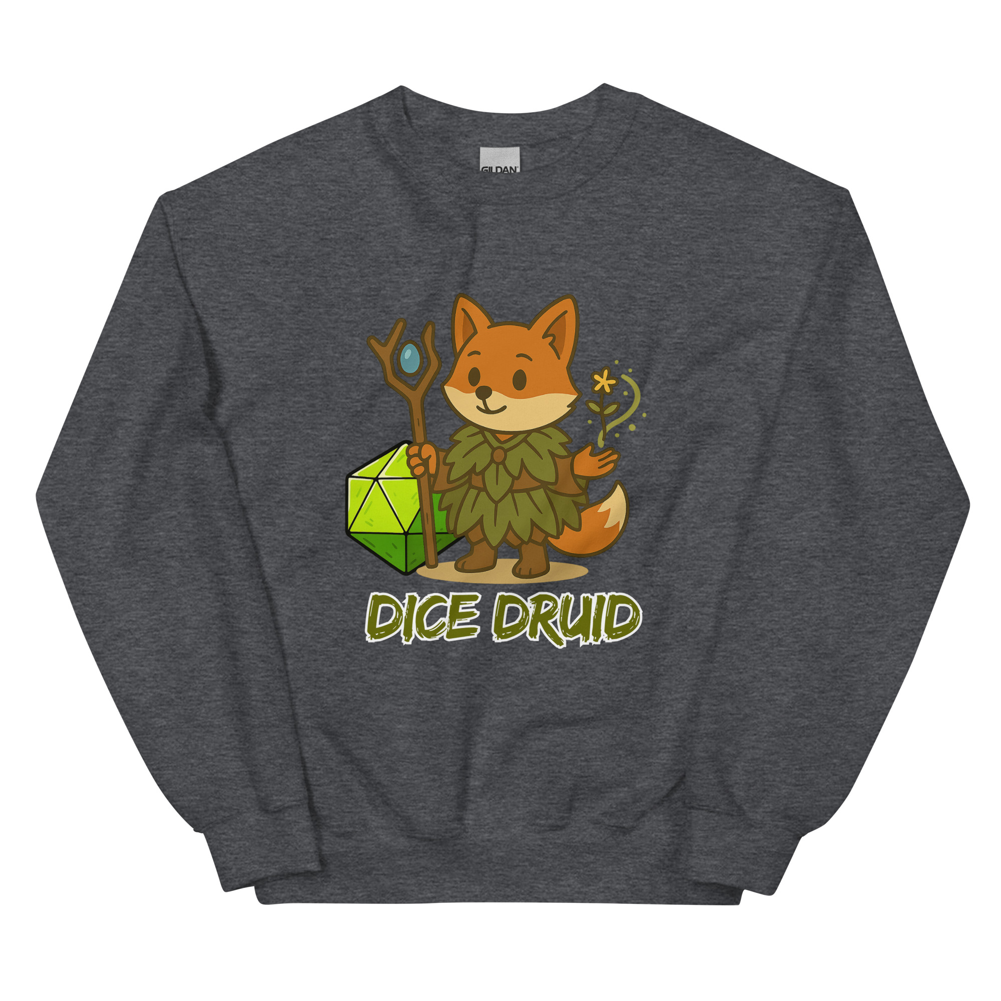 Dice Druid - DTF-Unisex-Pullover – Bild 11