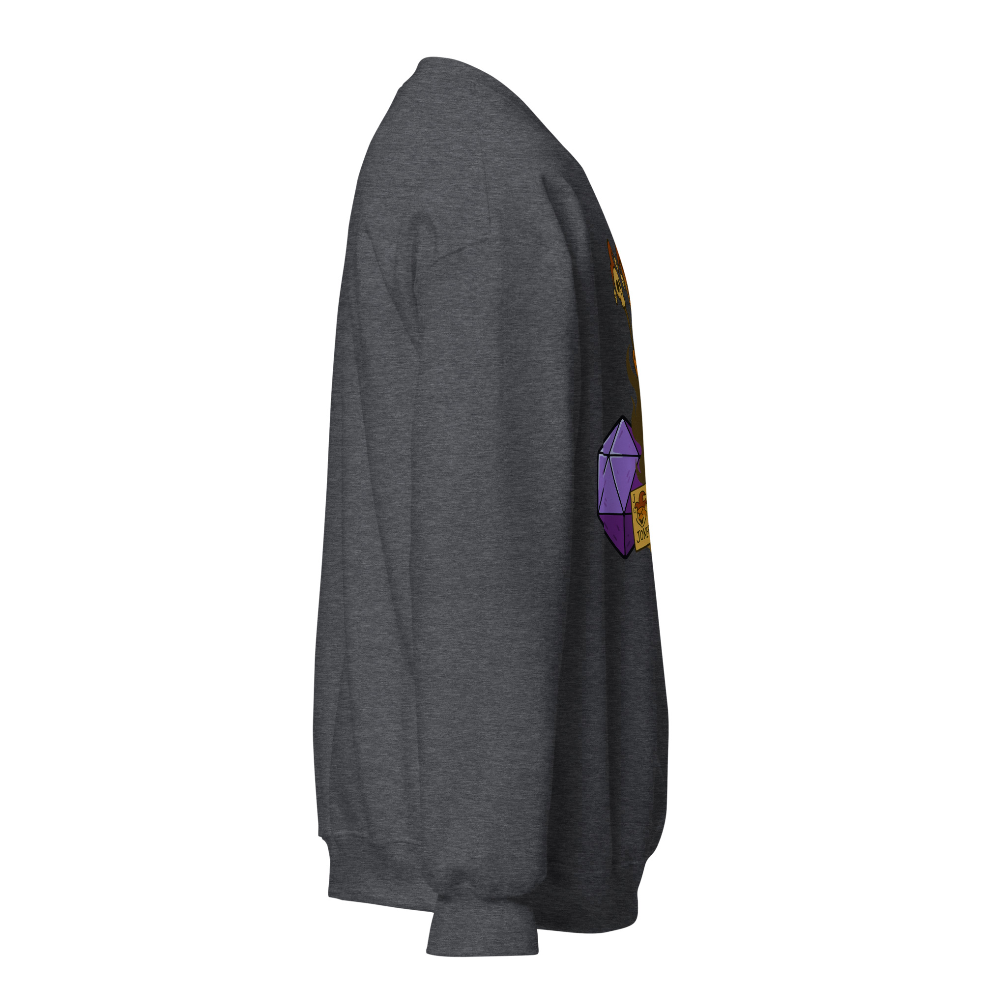 Dicefox Jester - DTF-Unisex-Pullover – Bild 24