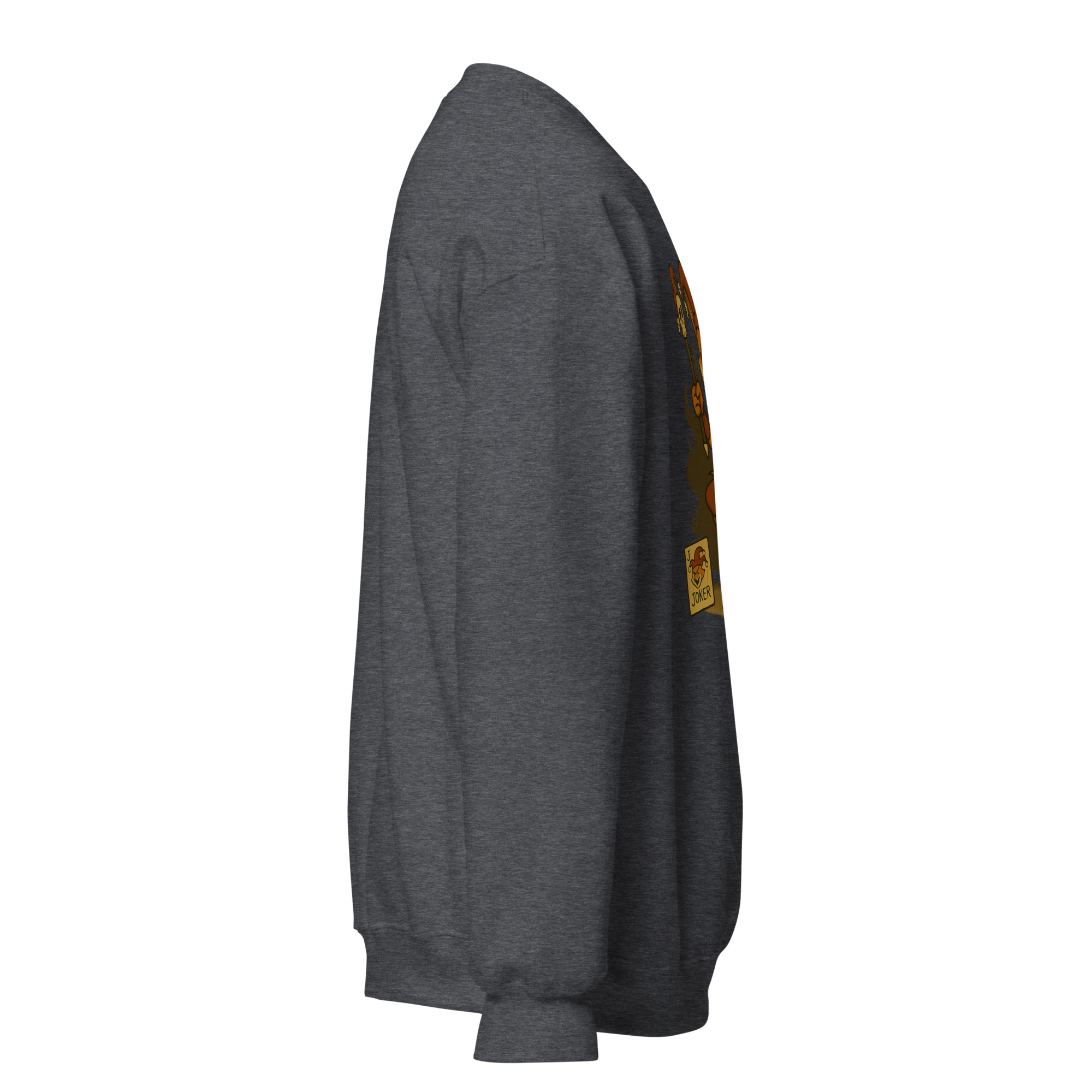Fox Jester - DTF-Unisex-Pullover – Bild 24