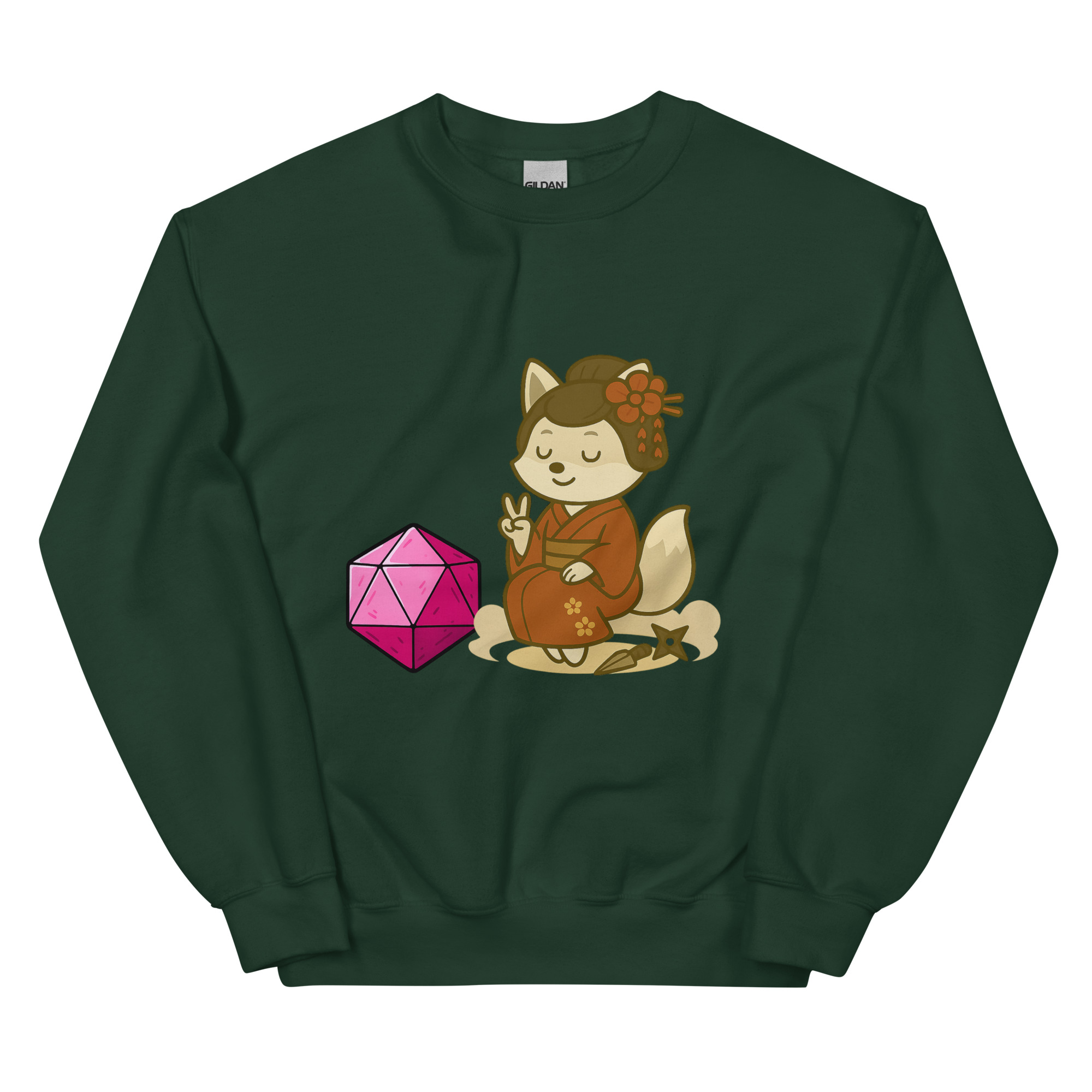 Dicefox Konoishi - DTF-Unisex-Pullover – Bild 7