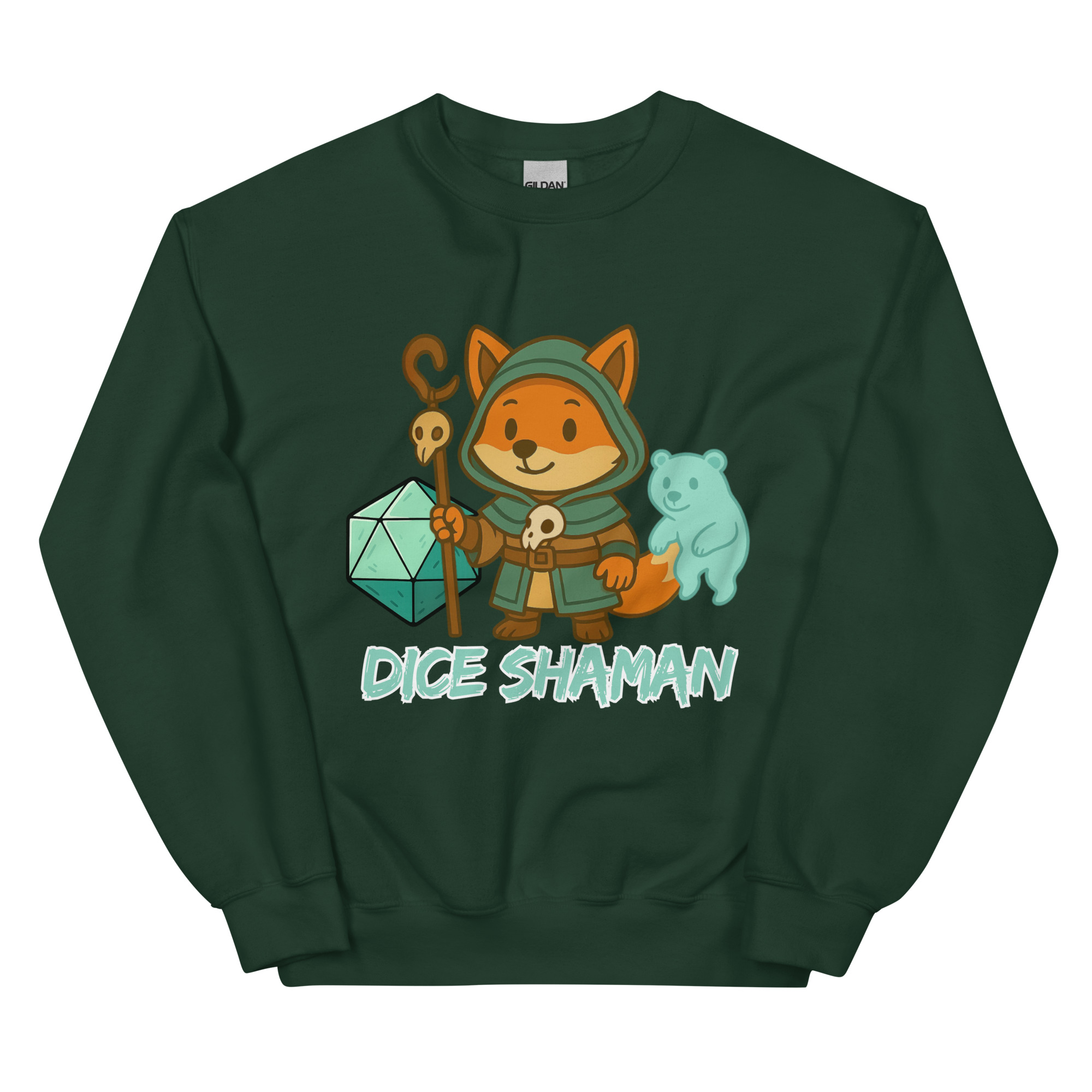 Dice Shaman - DTF-Unisex-Pullover – Bild 7