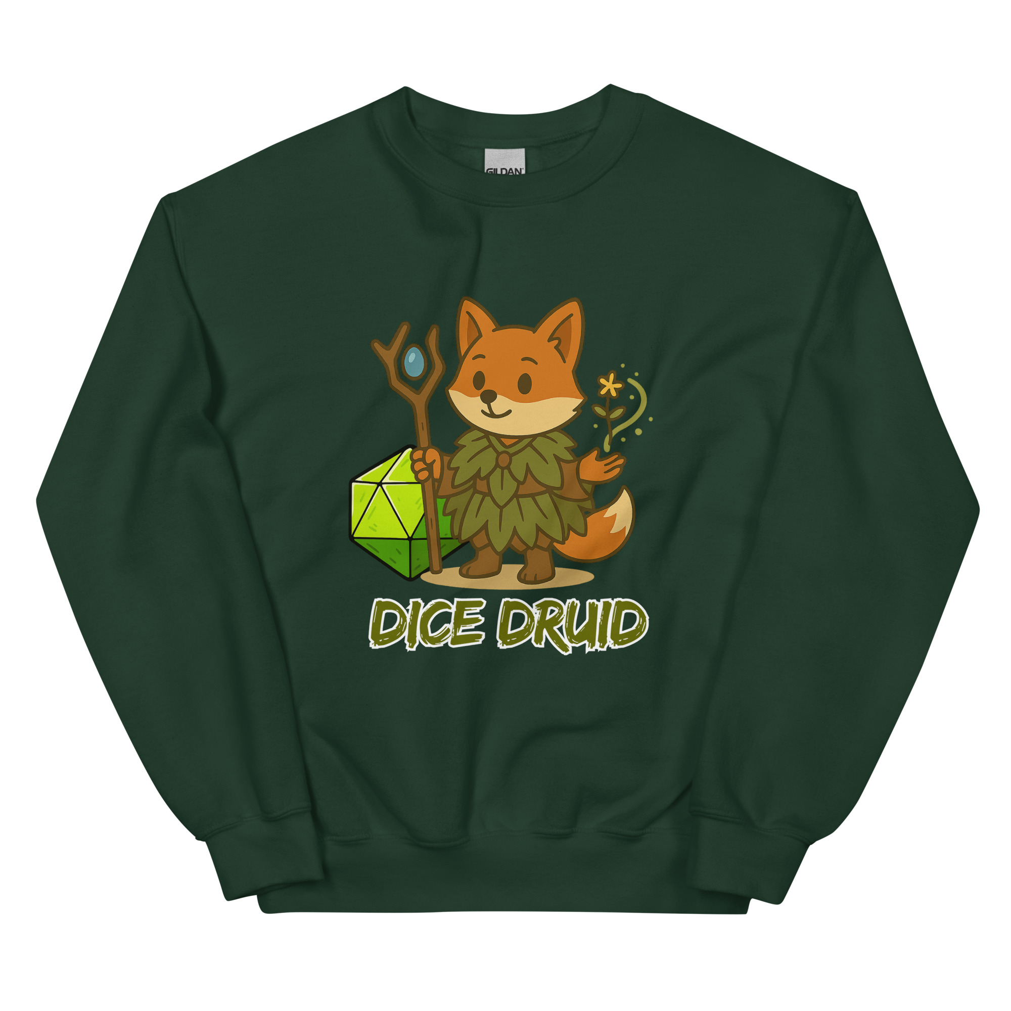 Dice Druid - DTF-Unisex-Pullover – Bild 7