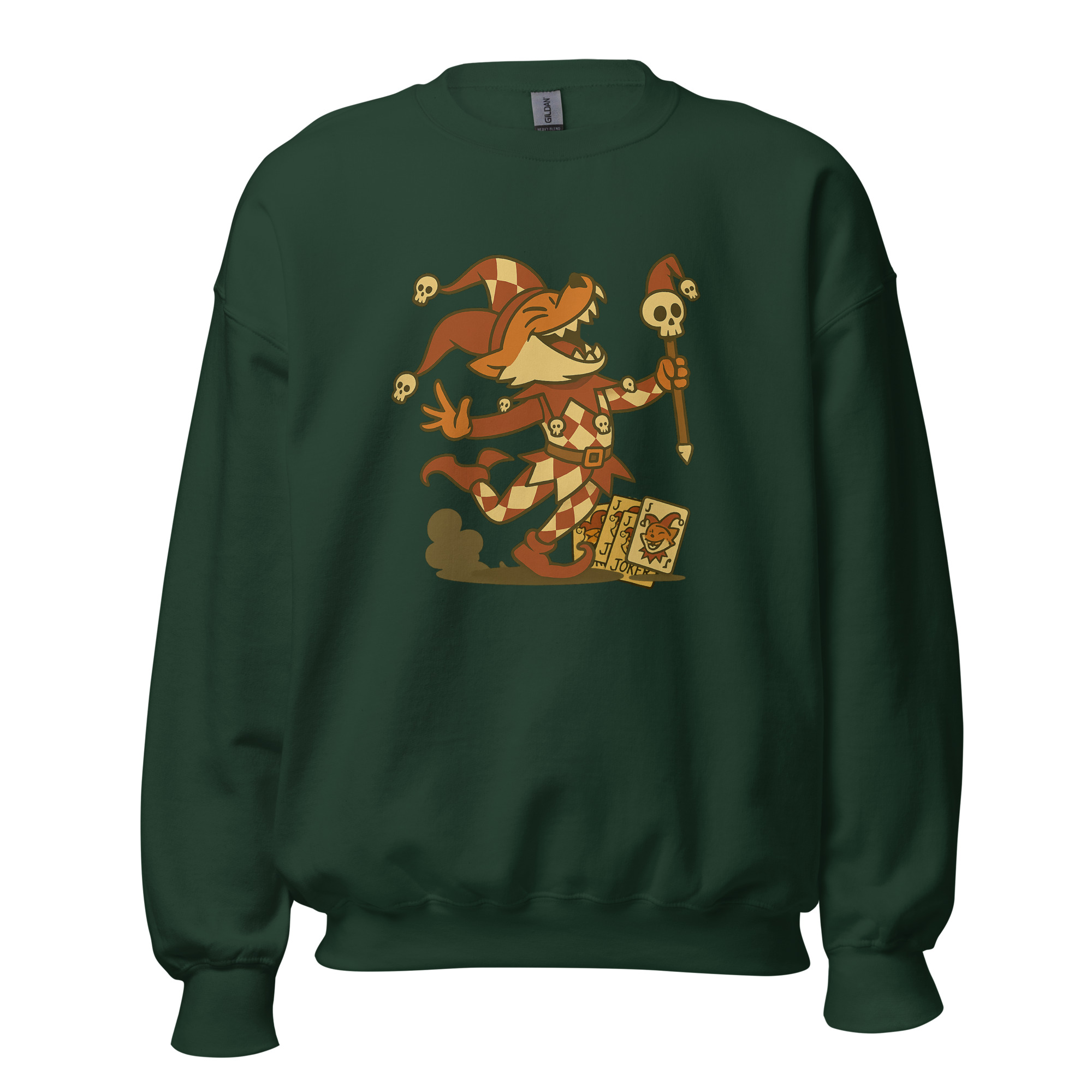 Fox Trickser - DTF-Unisex-Pullover – Bild 14