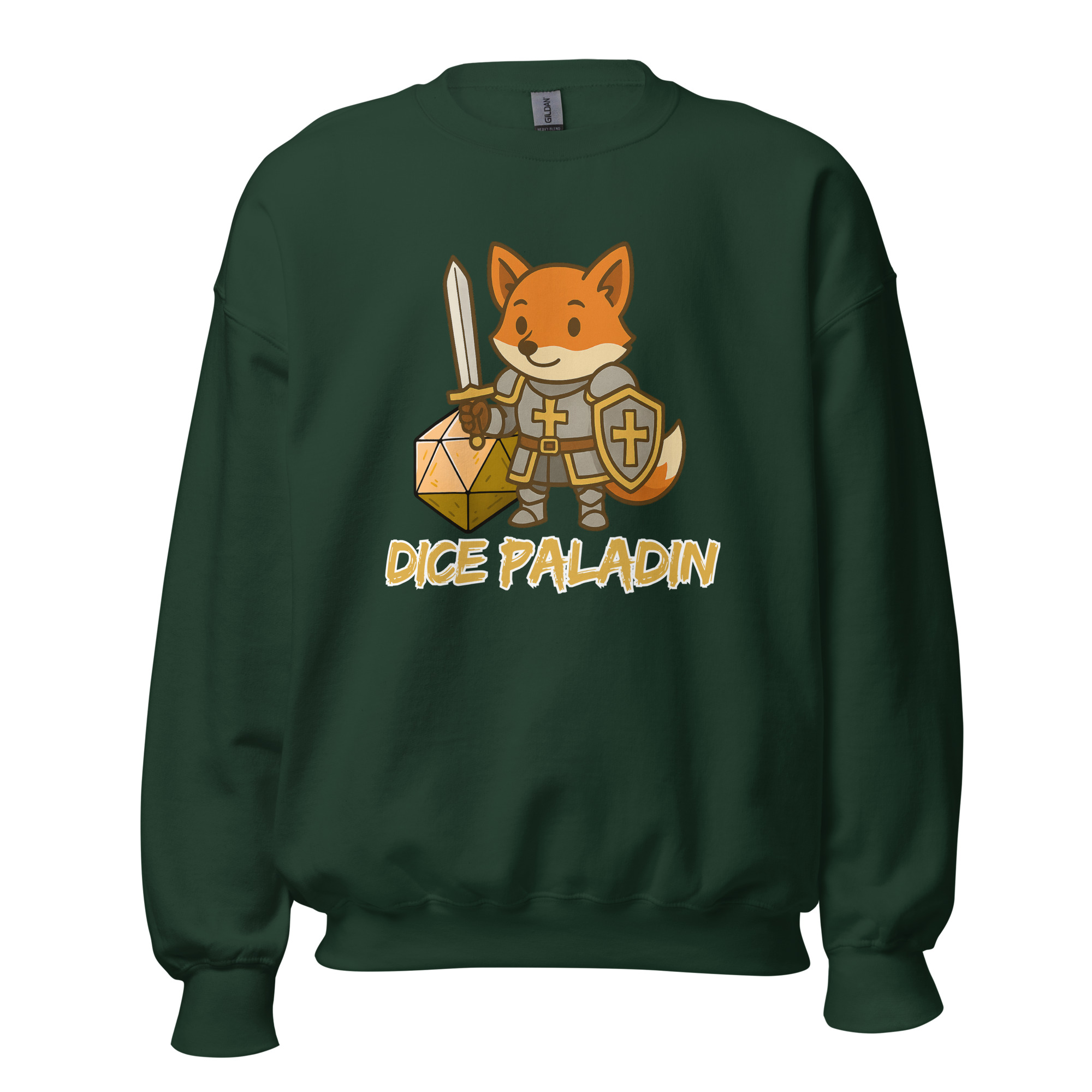 Dice Paladin - DTF-Unisex-Pullover – Bild 14