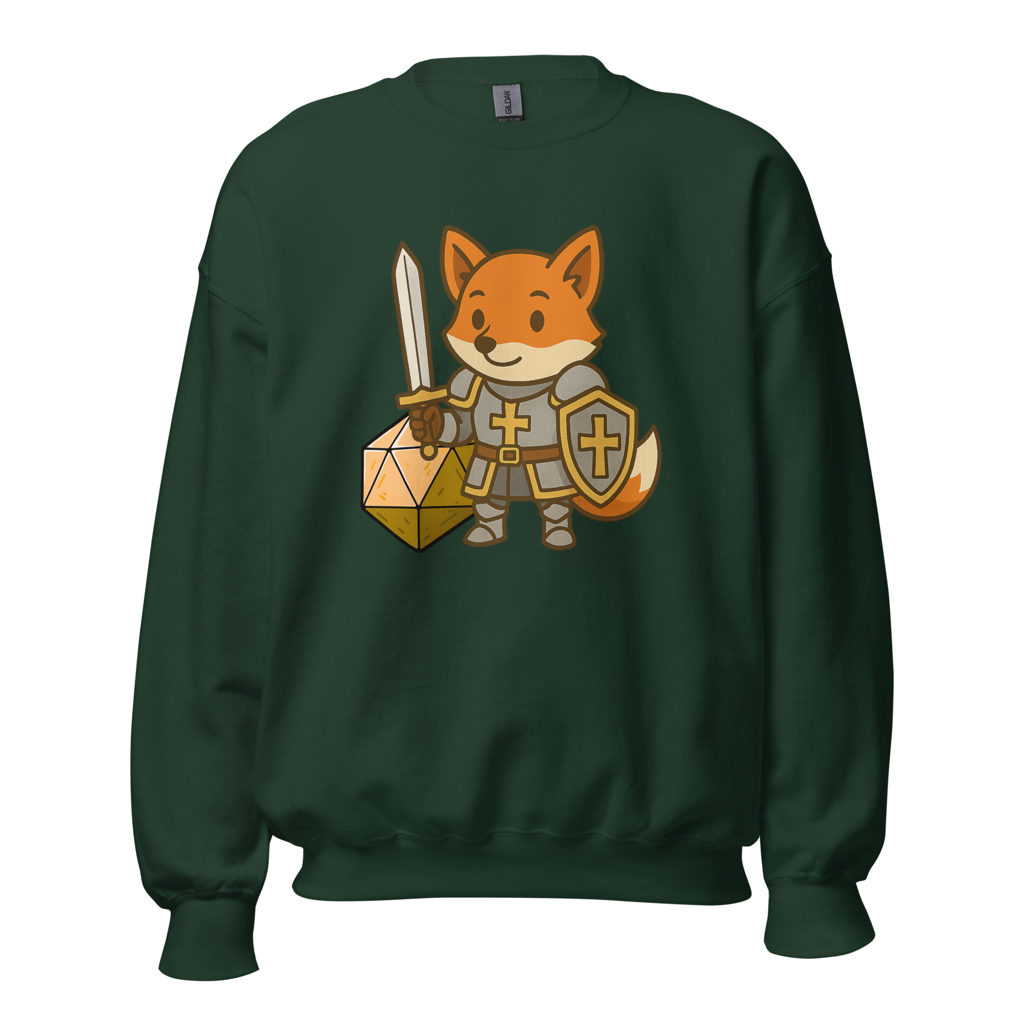 Dicefox Paladin - DTF-Unisex-Pullover – Bild 14