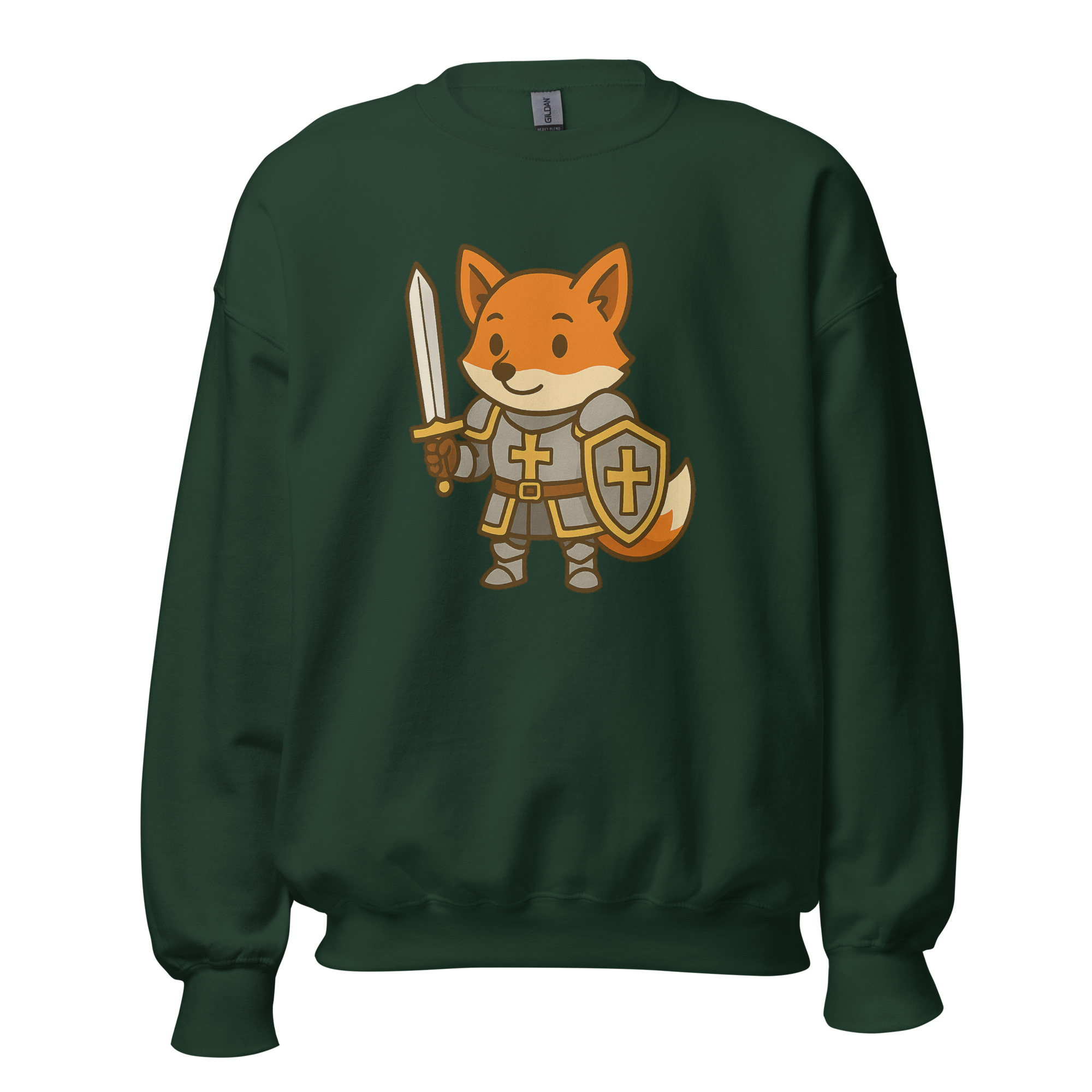 Fox Paladin - DTF-Unisex-Pullover – Bild 14