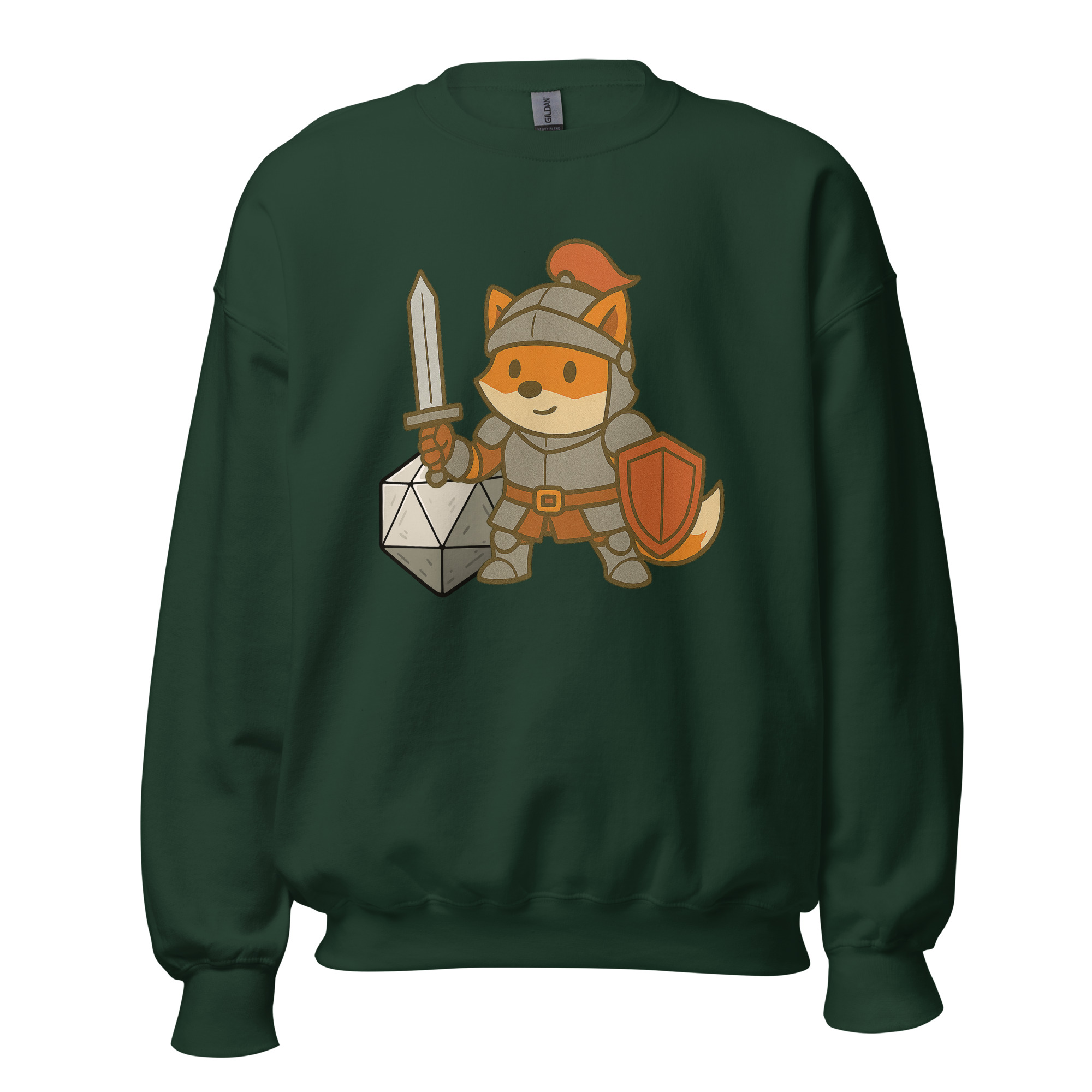 Dicefox Knight - DTF-Unisex-Pullover – Bild 14