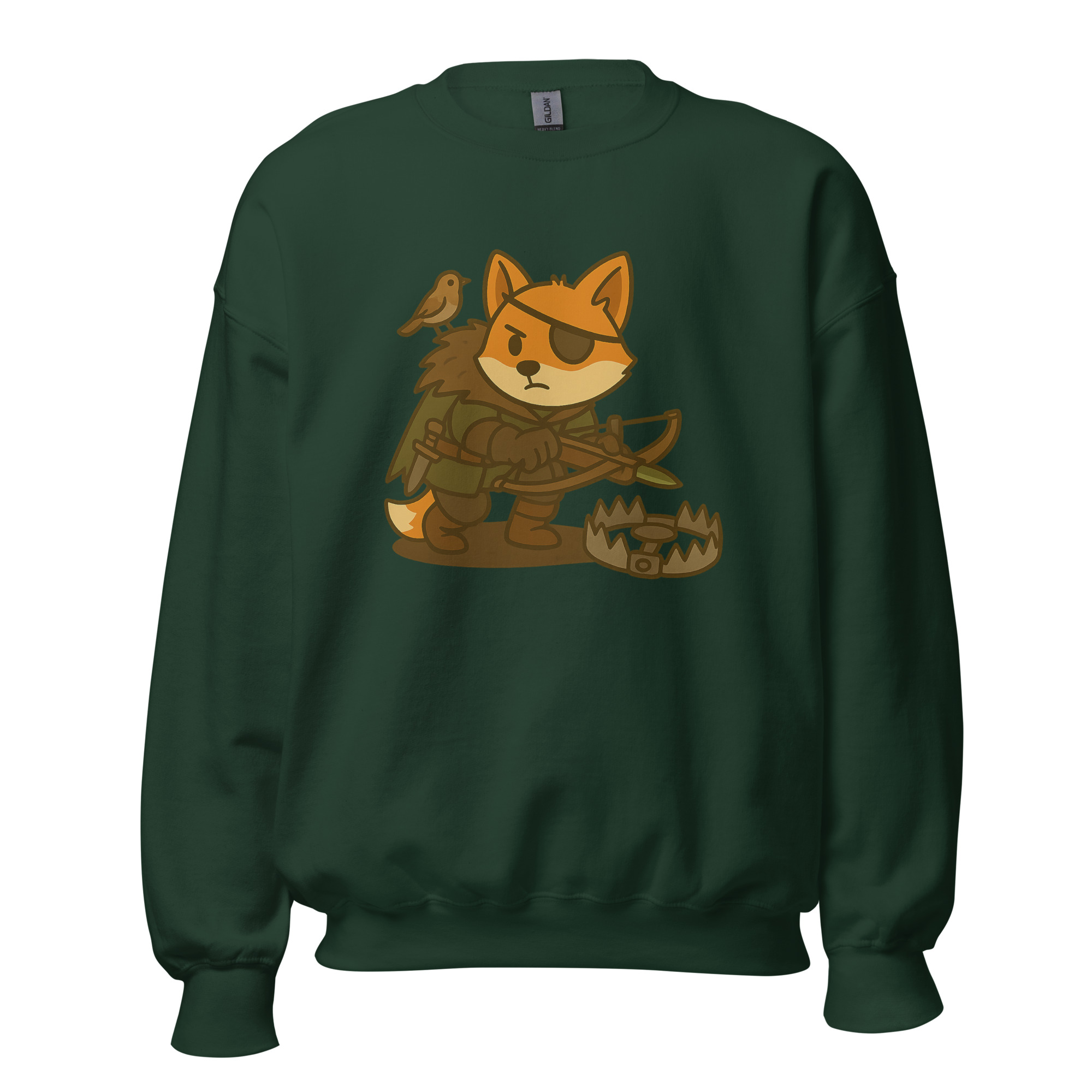 Fox Hunter - DTF-Unisex-Pullover – Bild 14