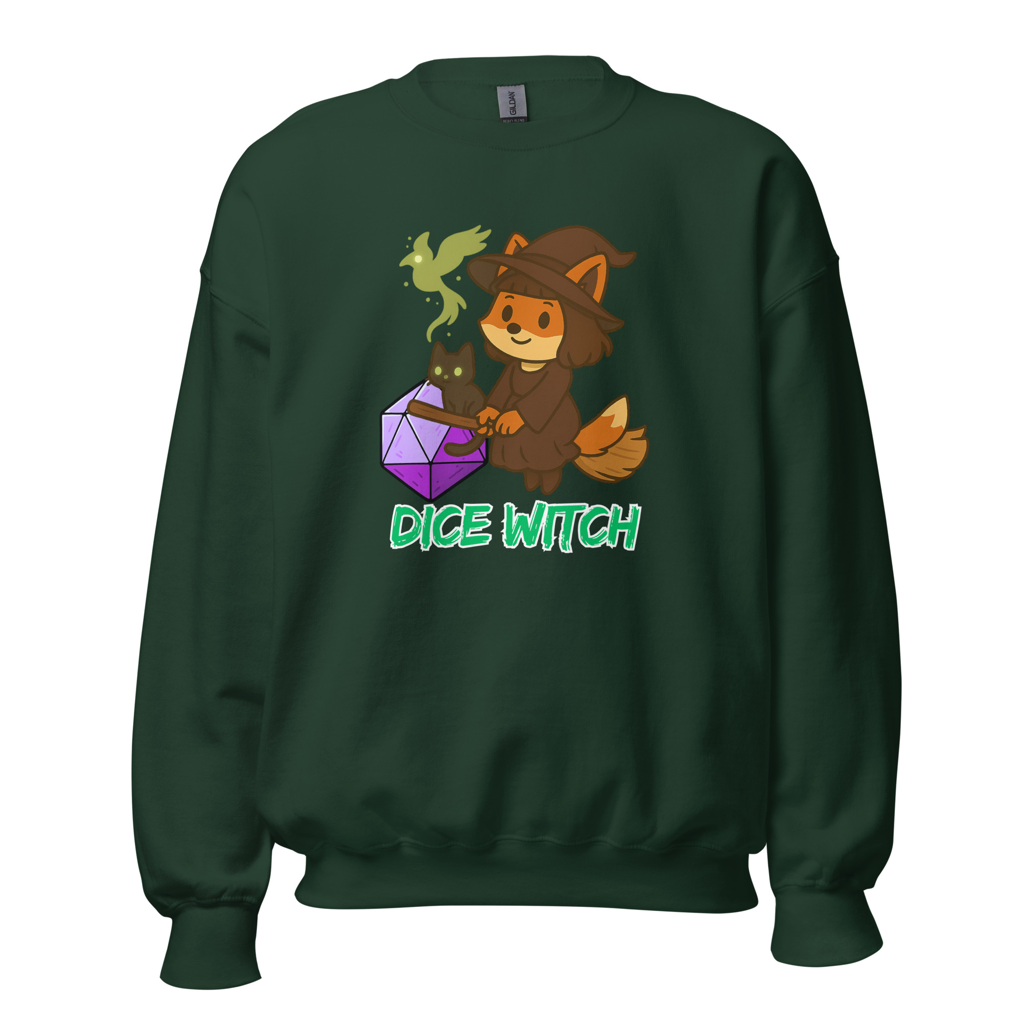 Dice Witch - DTF-Unisex-Pullover – Bild 14