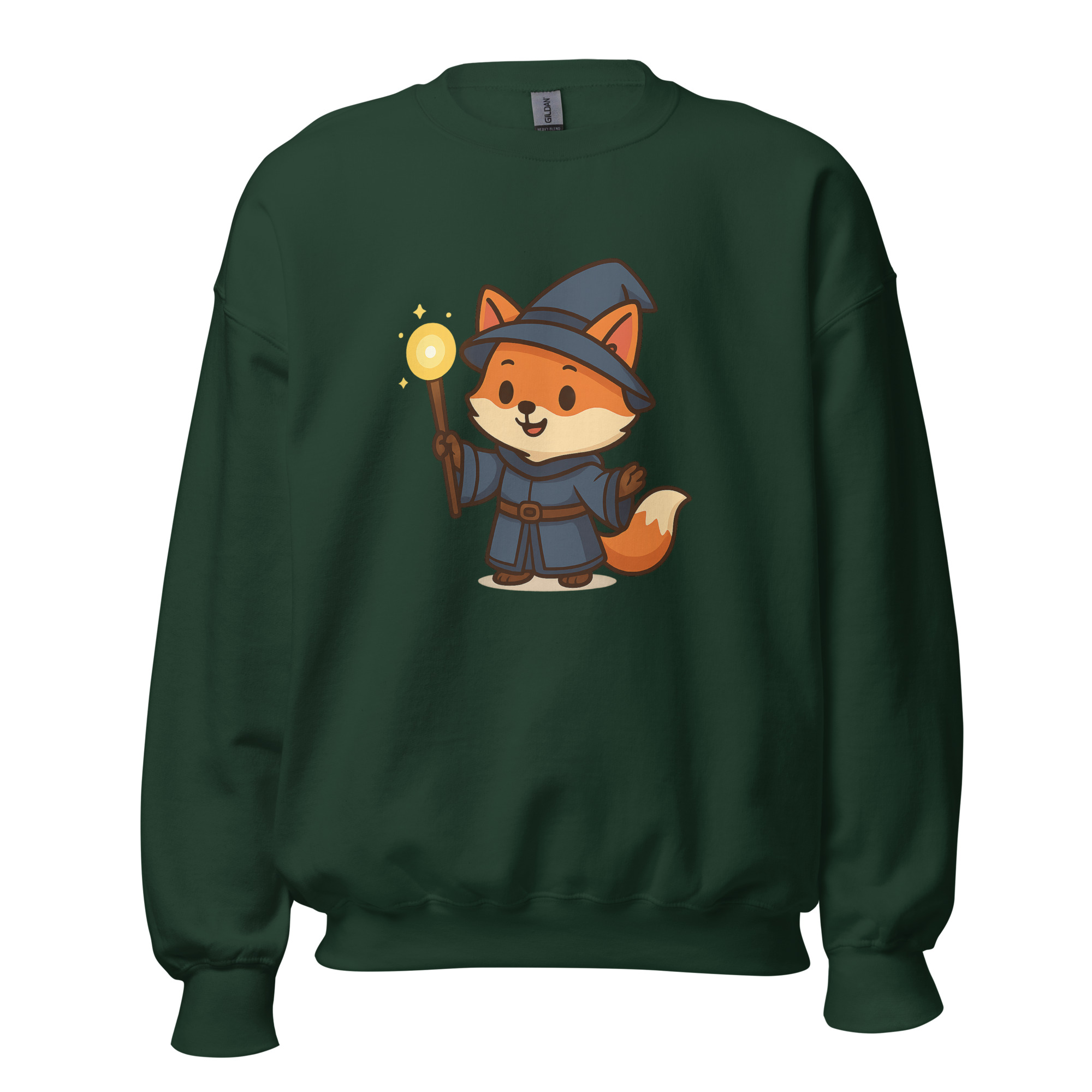 Fox Wizard - DTF-Unisex-Pullover – Bild 14