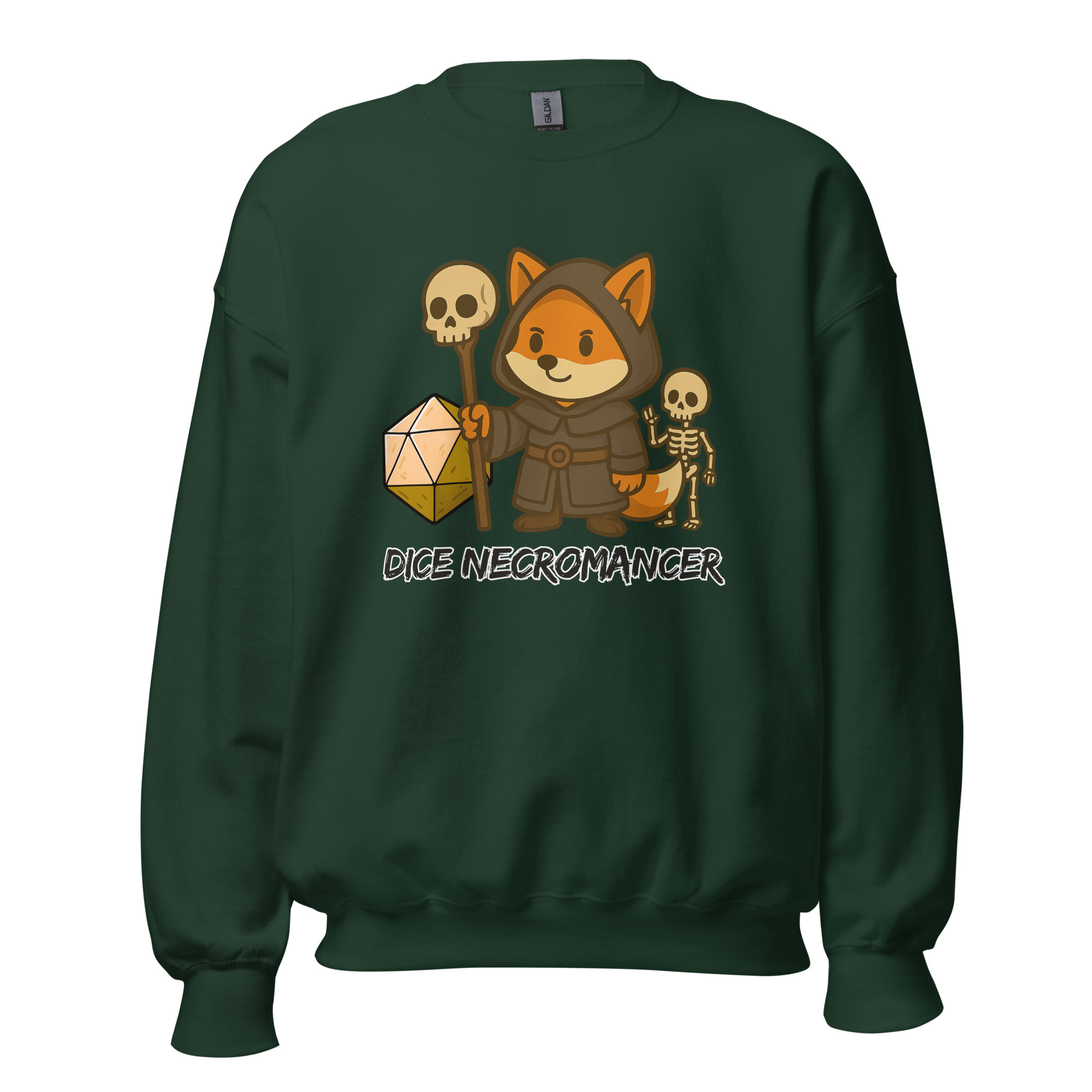 Dice Necromancer - DTF-Unisex-Pullover – Bild 14