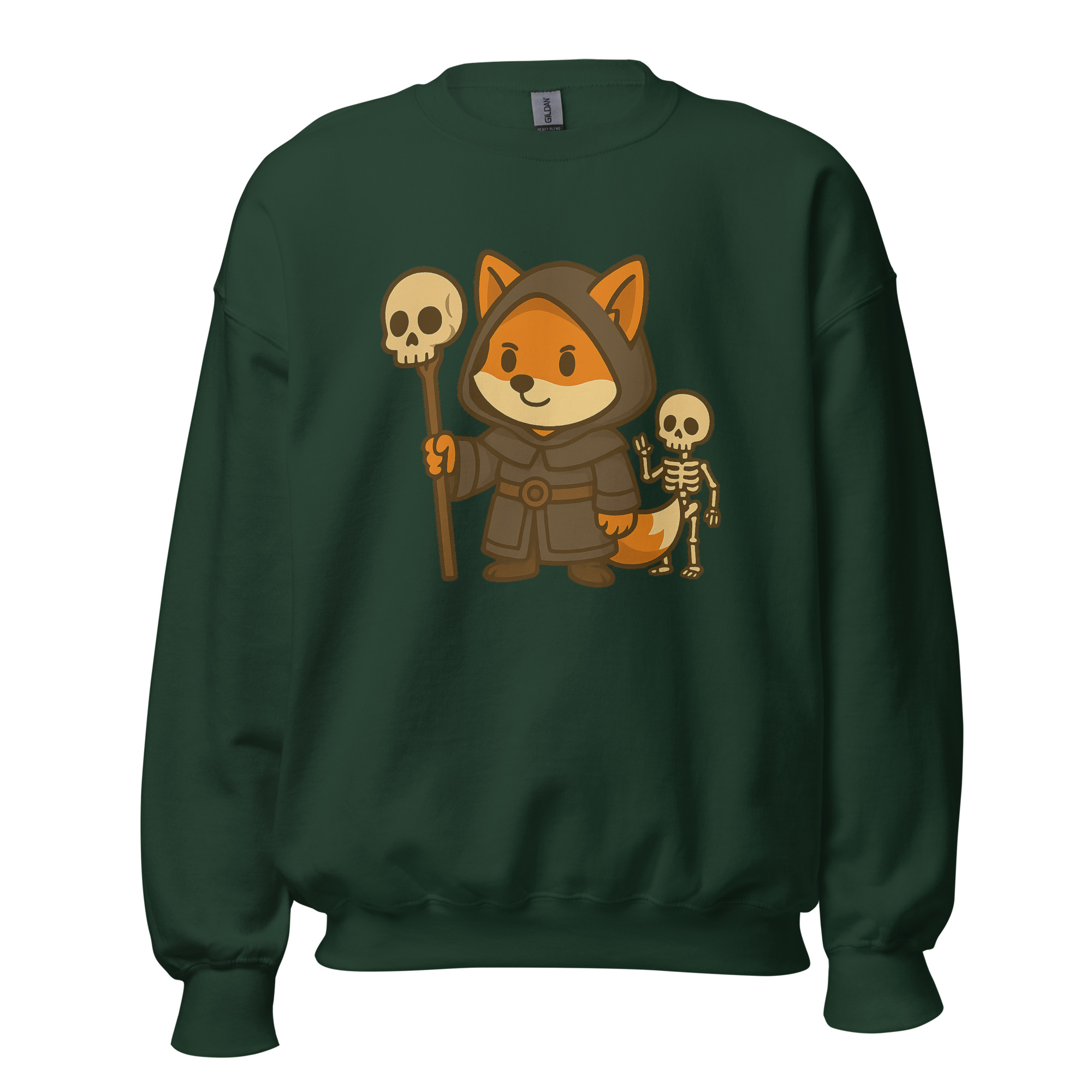 Fox Necromancer - DTF-Unisex-Pullover – Bild 14
