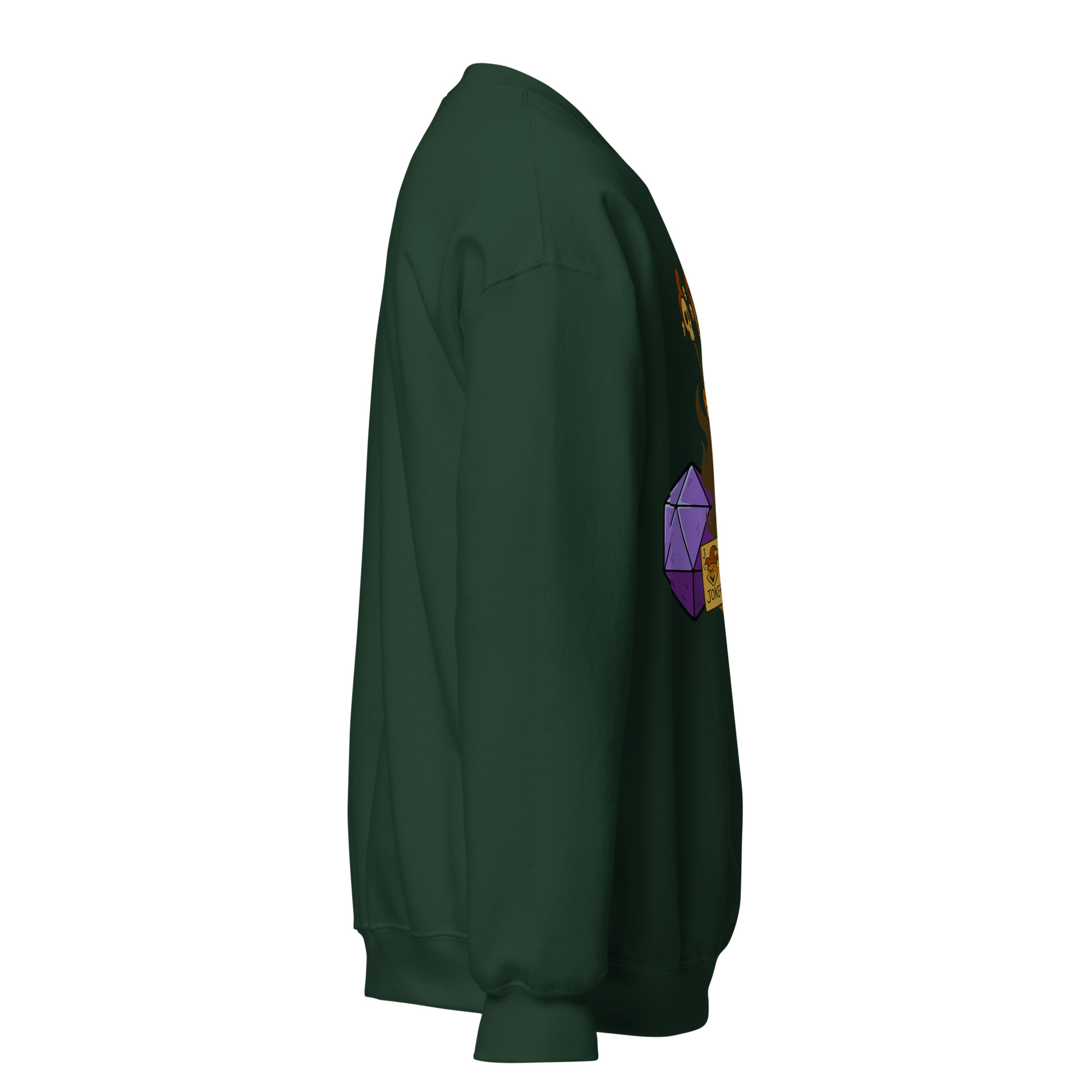 Dicefox Jester - DTF-Unisex-Pullover – Bild 17