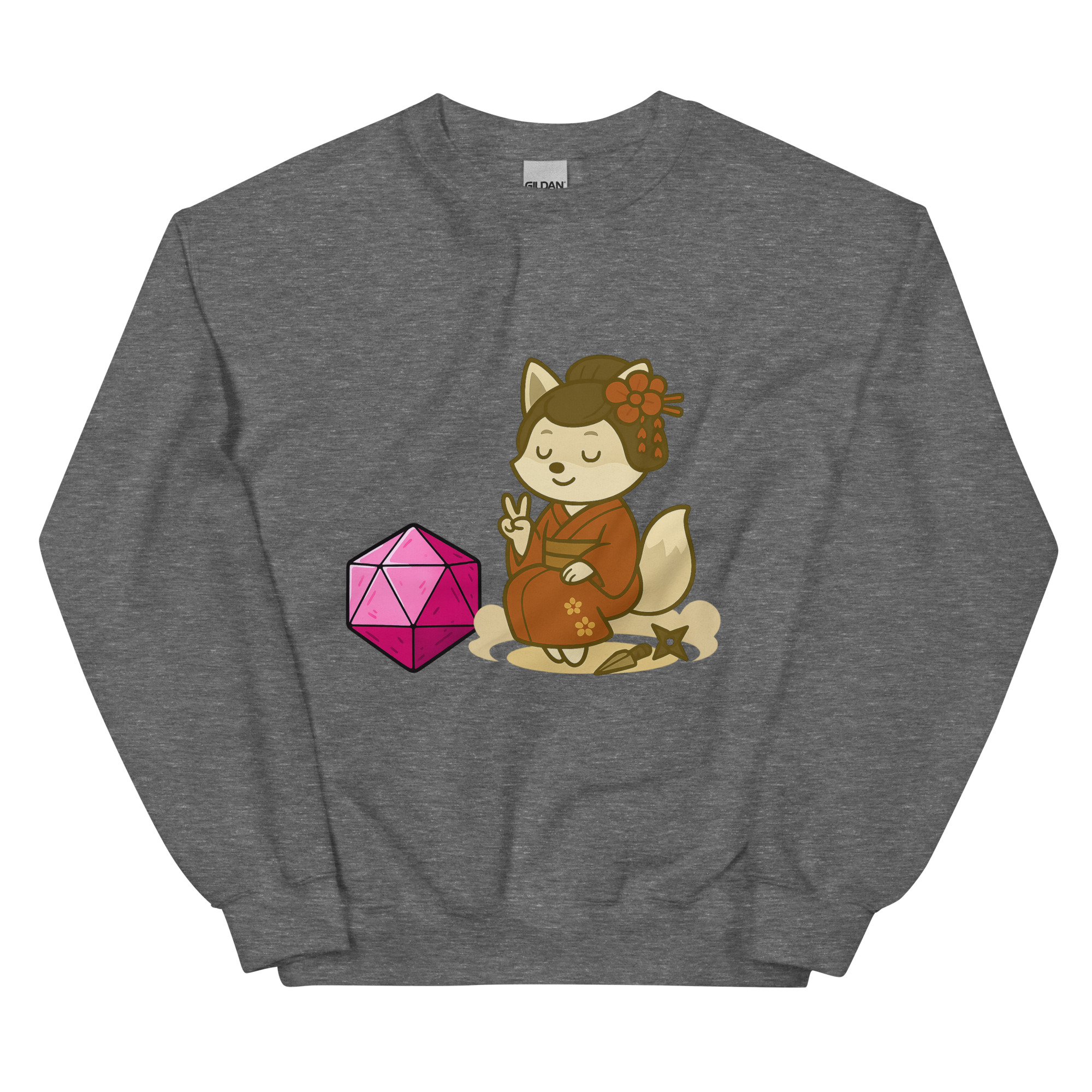 Dicefox Konoishi - DTF-Unisex-Pullover – Bild 15